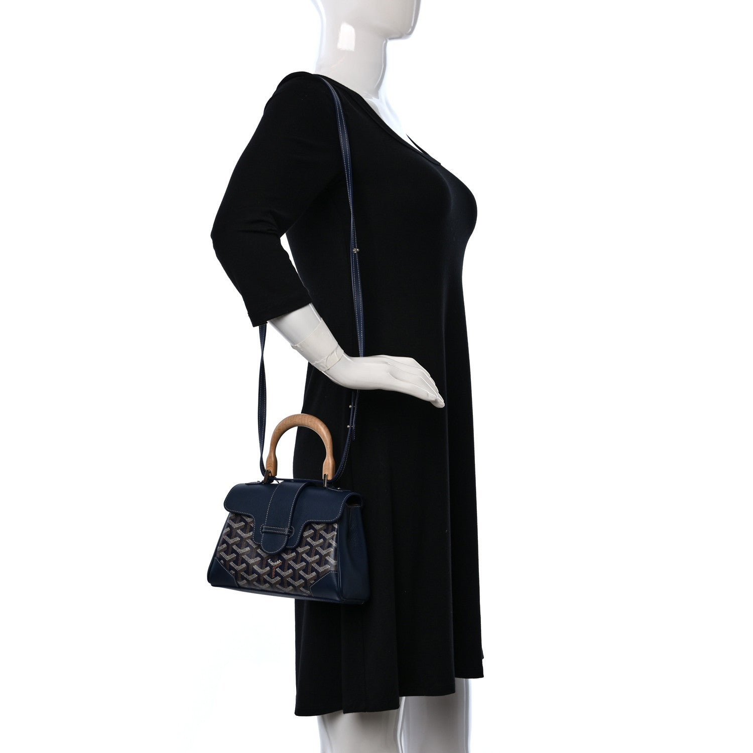 Goyard Goyardine Saigon Mini Navy 2 of 9