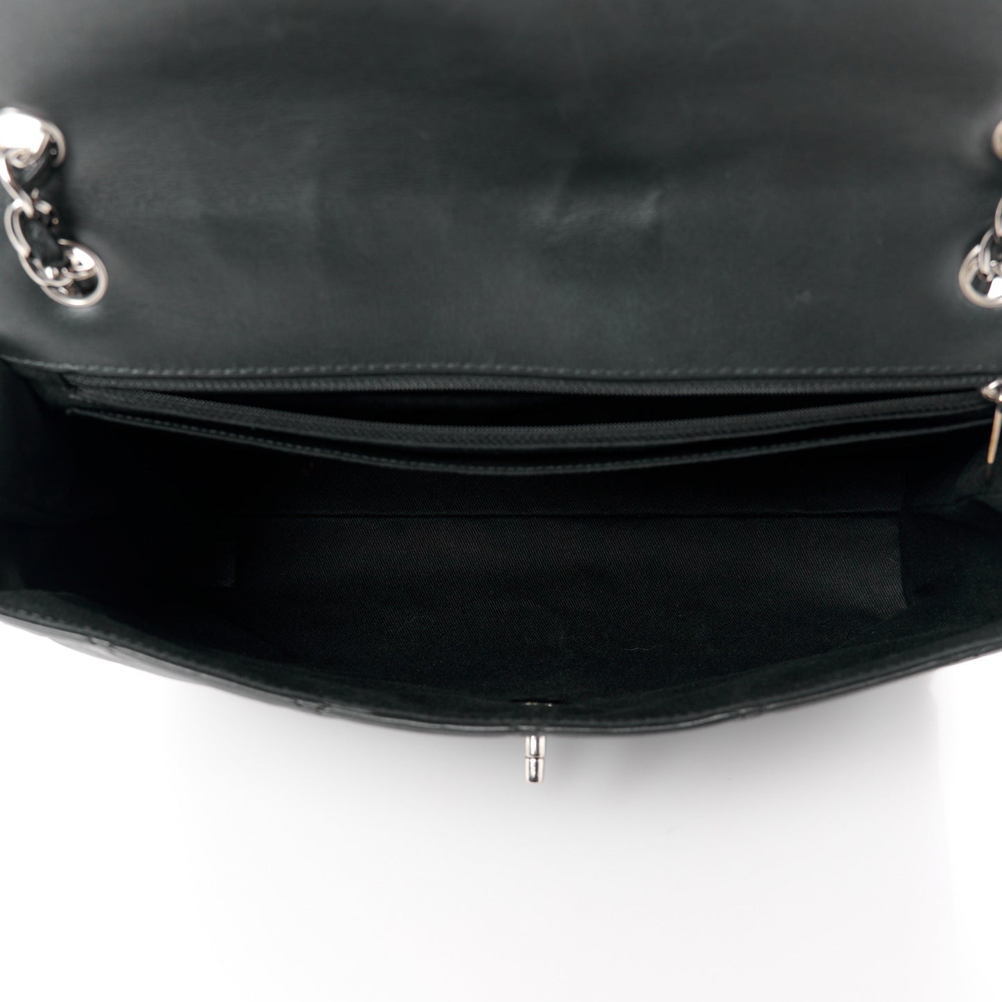 Calfskin Quilted In The Business Flap Bag Black