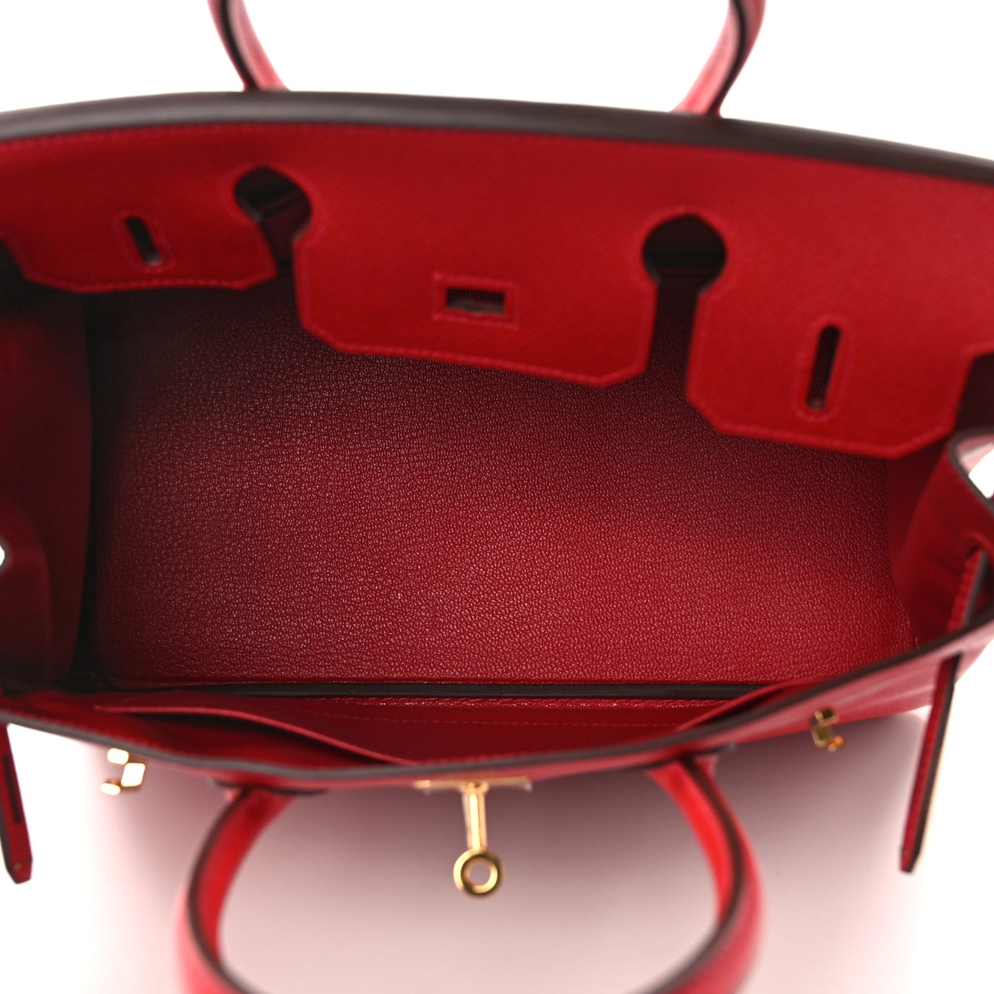 Epsom Birkin 30 Rouge Casaque