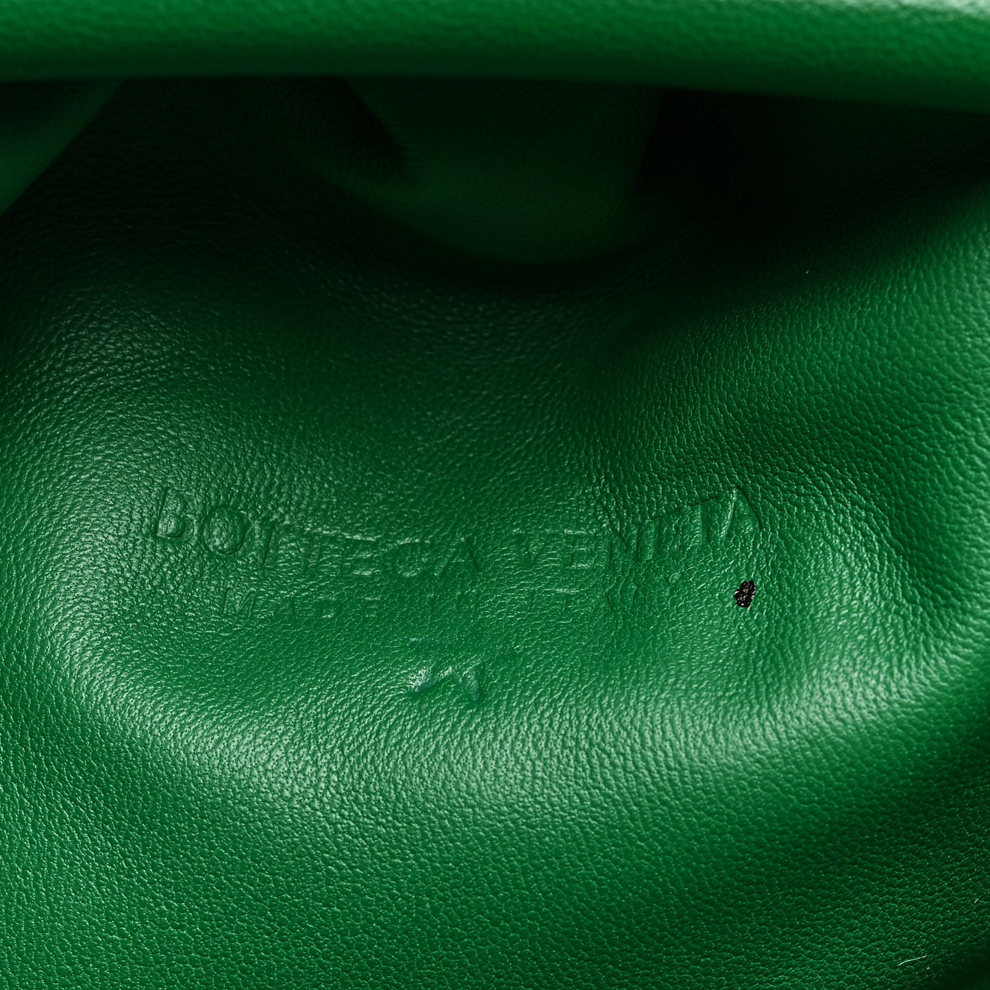 Nappa Maxi Intrecciato The Pouch Oversized Clutch Racing Green