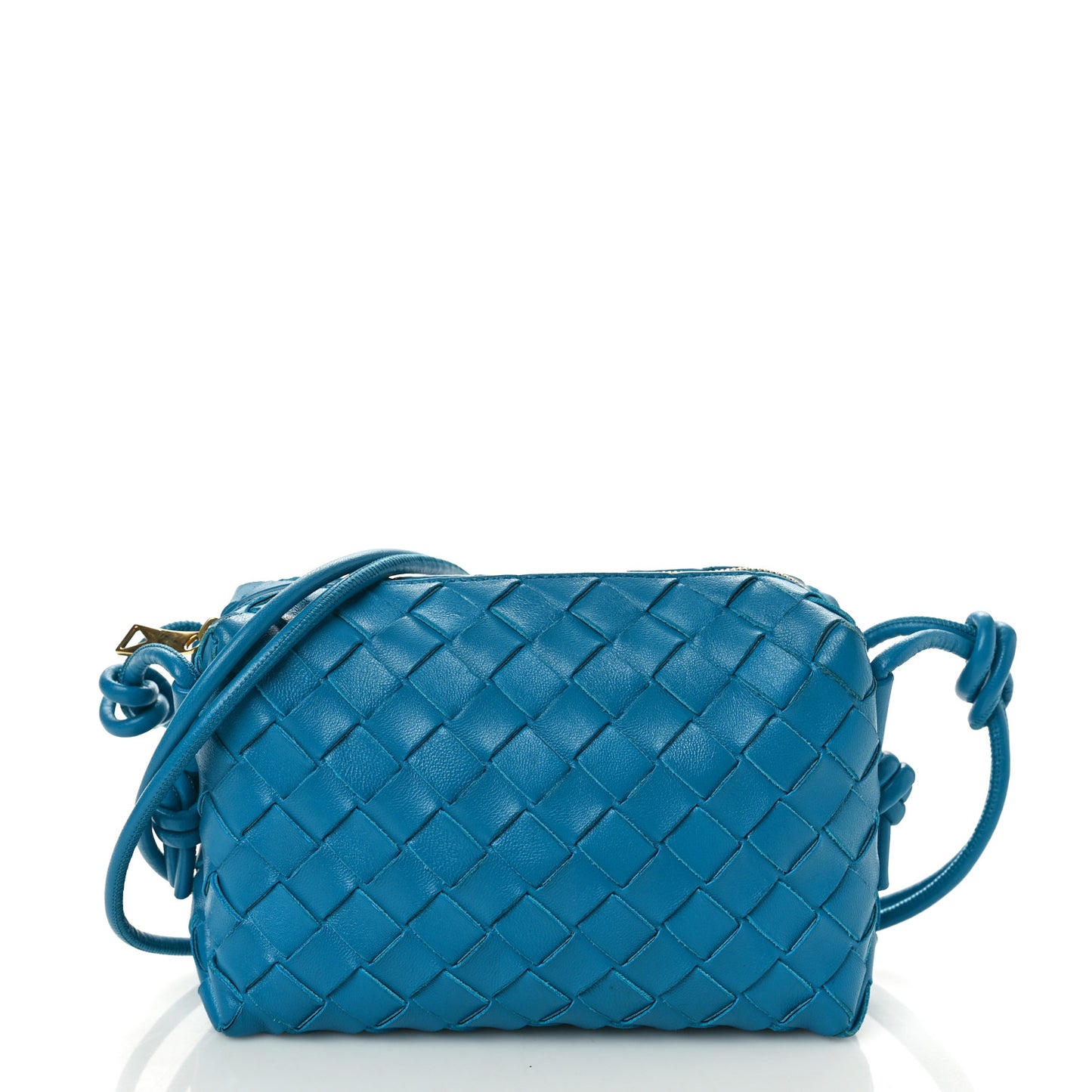 Nappa Intrecciato Mini Loop Camera Bag Blueprint