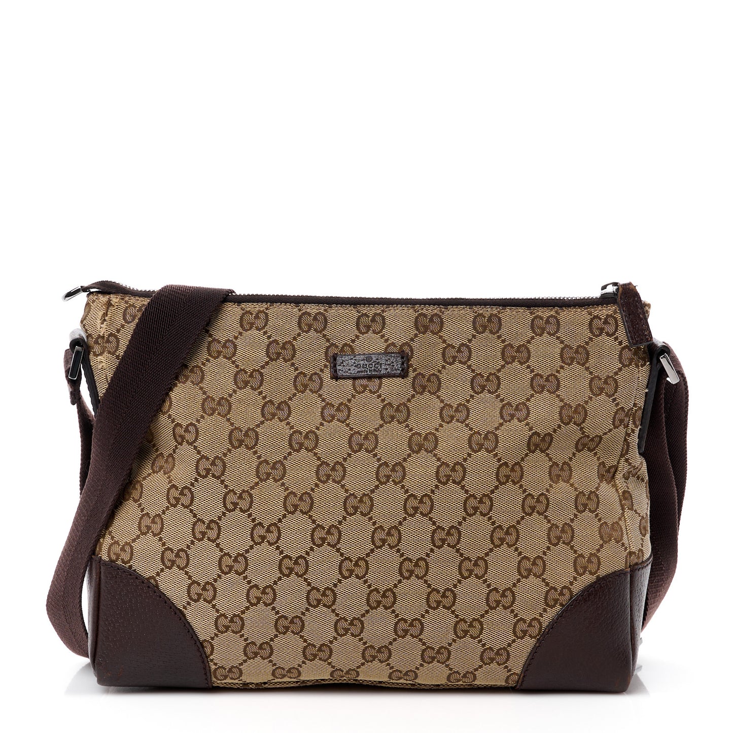 Monogram Joy Messenger Bag Dark Brown