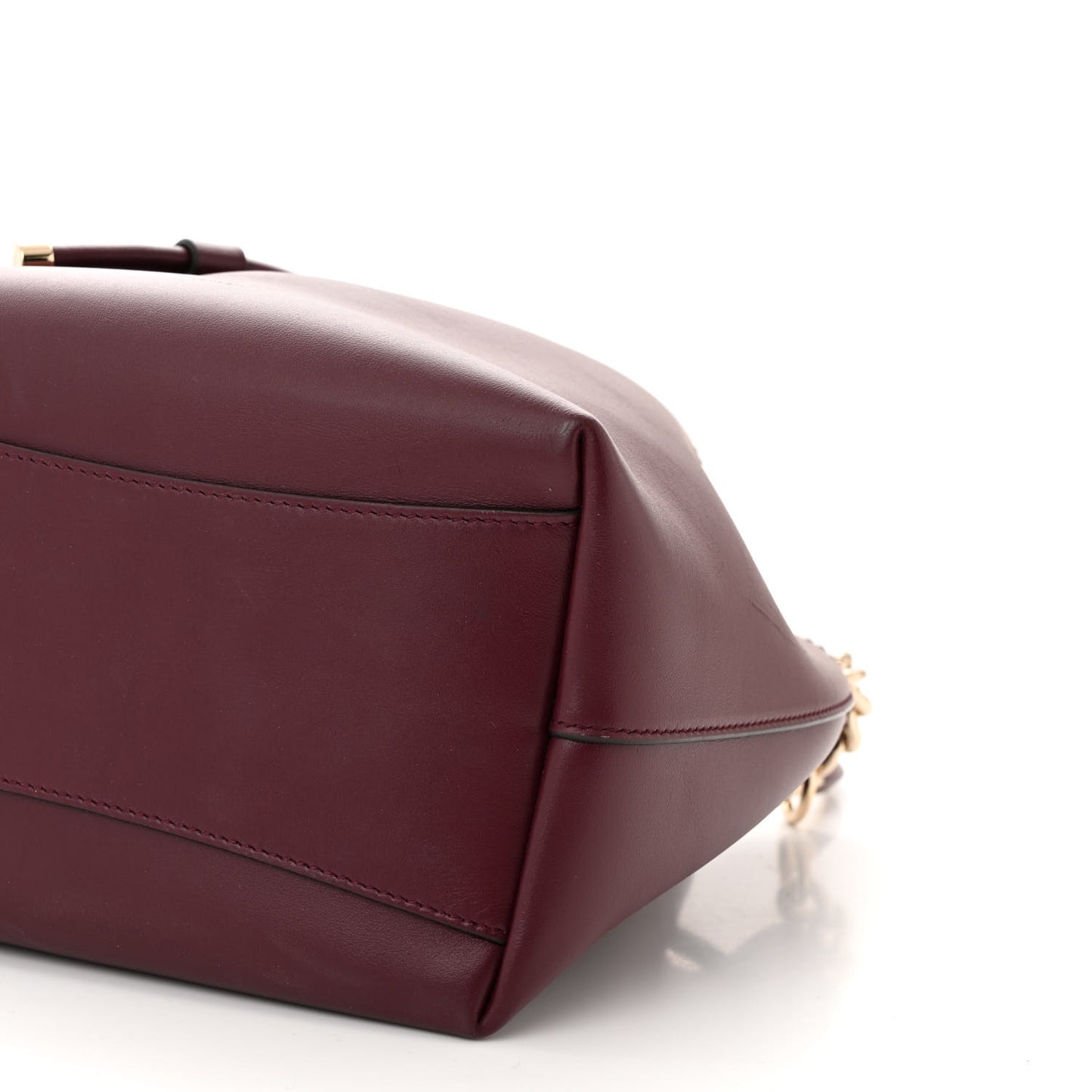 Calfskin Bon Bon Bucket Bag Burgundy