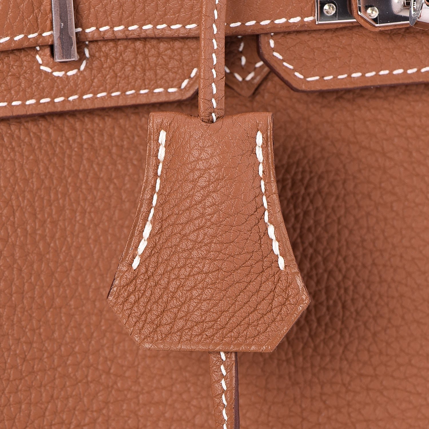 Hermes Togo Birkin 25 Gold 9 of 35