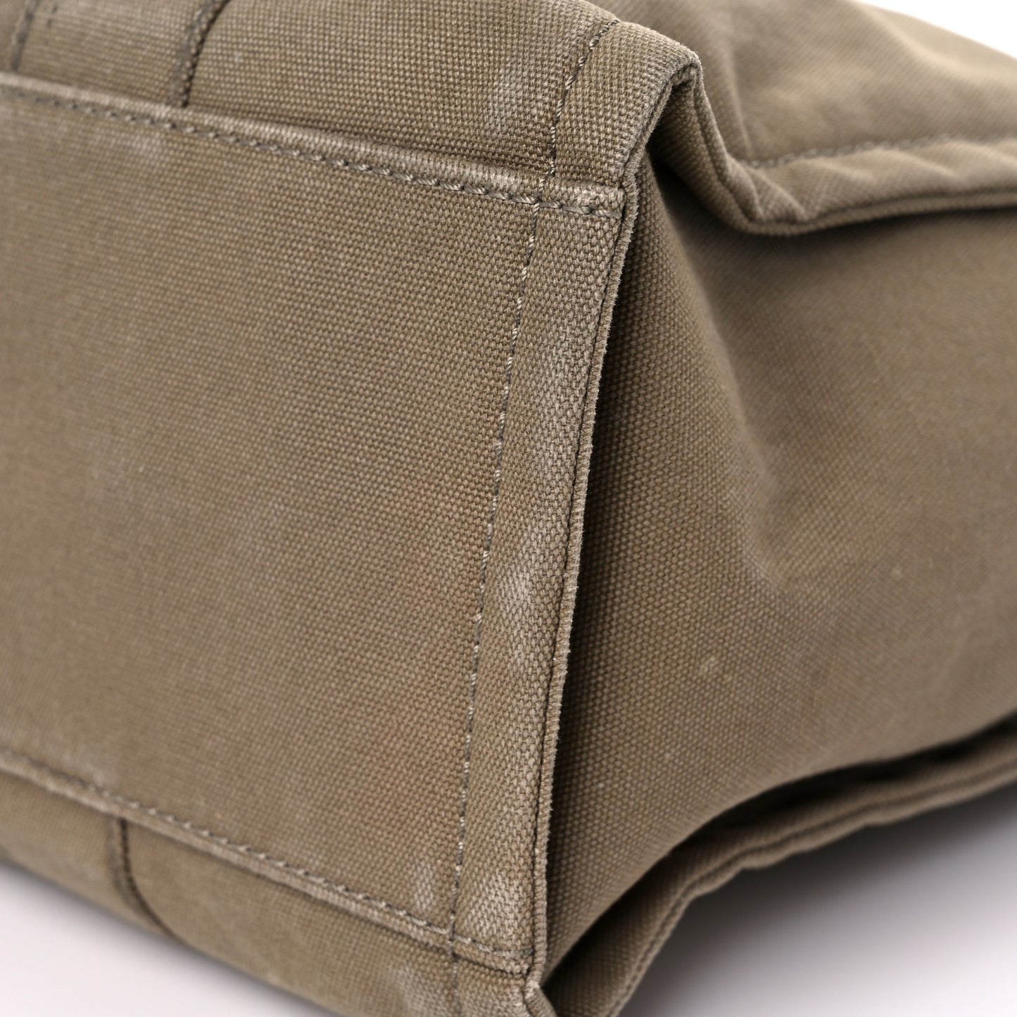 Canvas Large Summer Tote Bag Slate Green