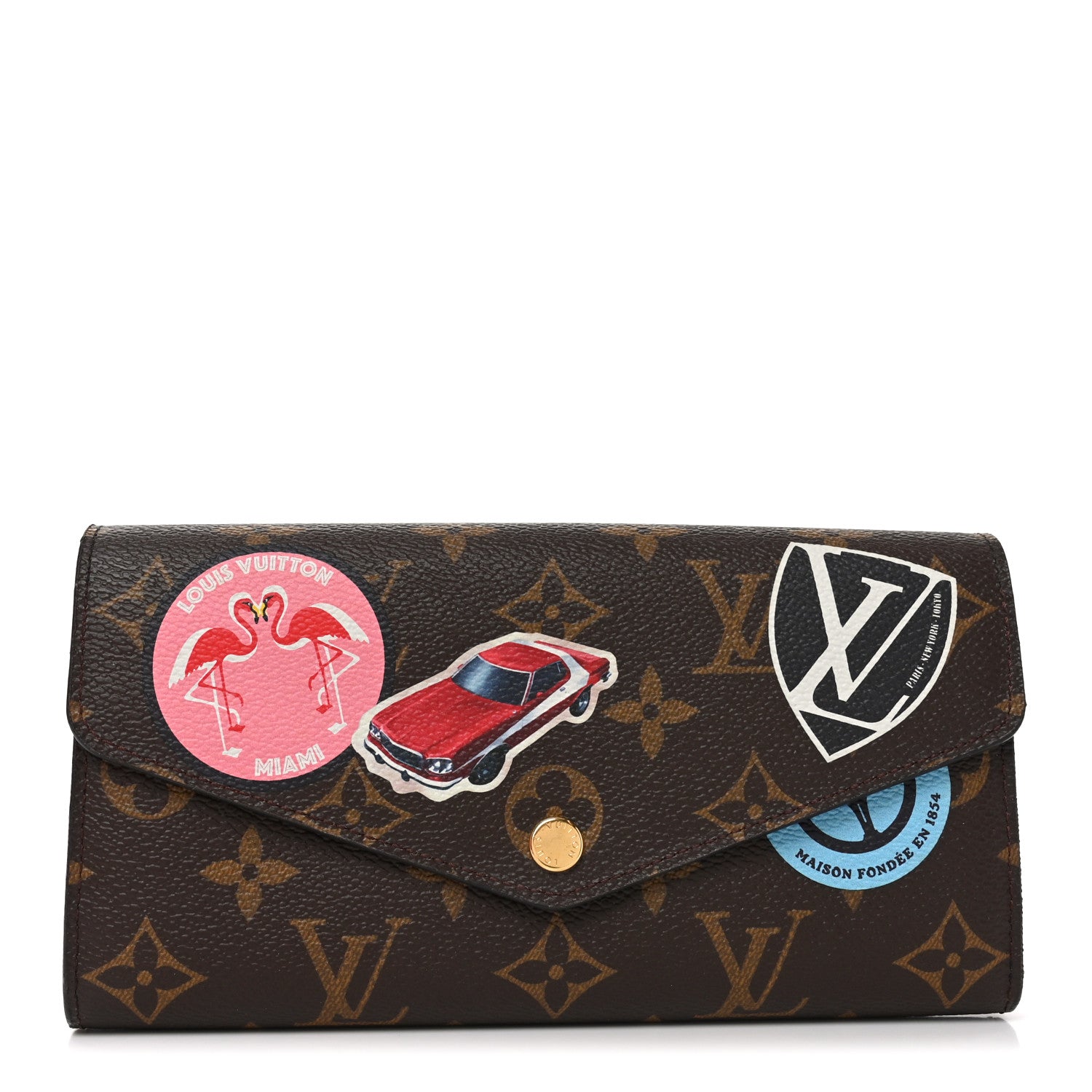 Louis Vuitton Monogram World Tour Sarah Wallet 1903022 – FASHIONPHILE