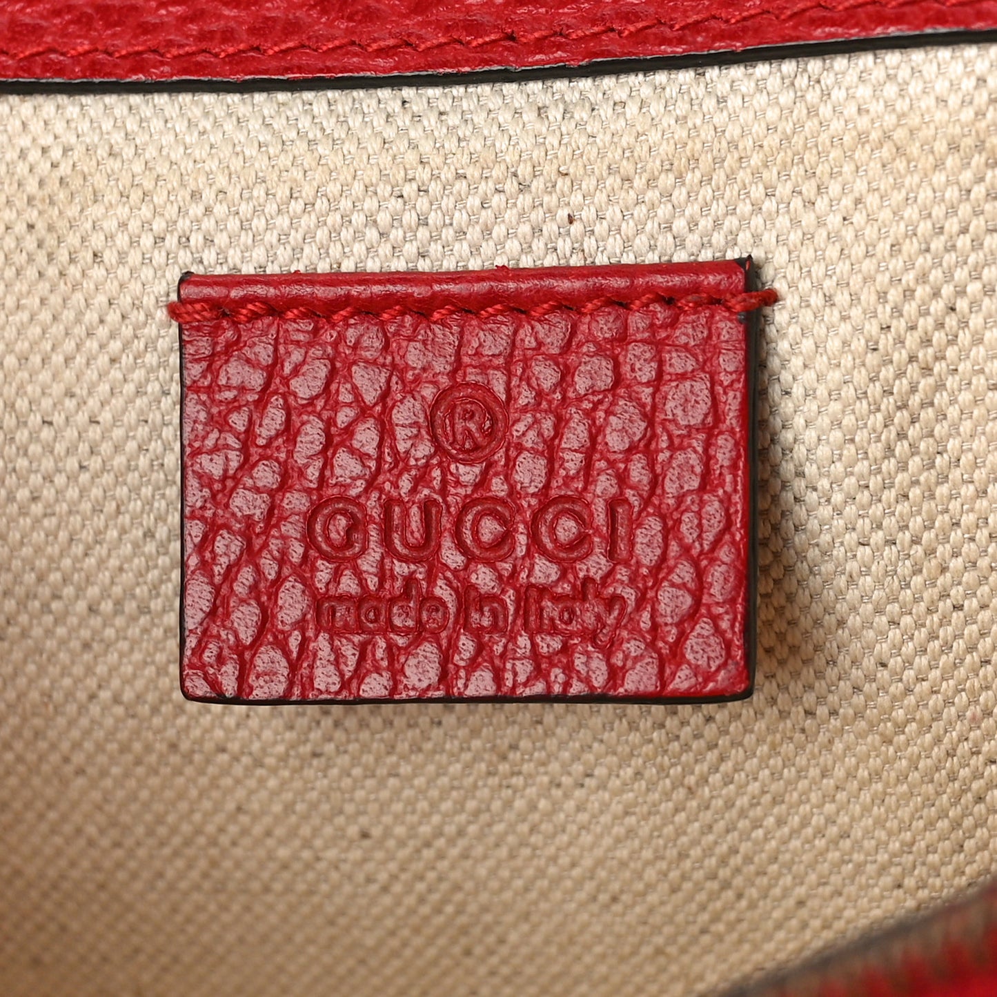 Dollar Calfskin Swarovski Crystal Small Dionysus Shoulder Bag Hibiscus Red