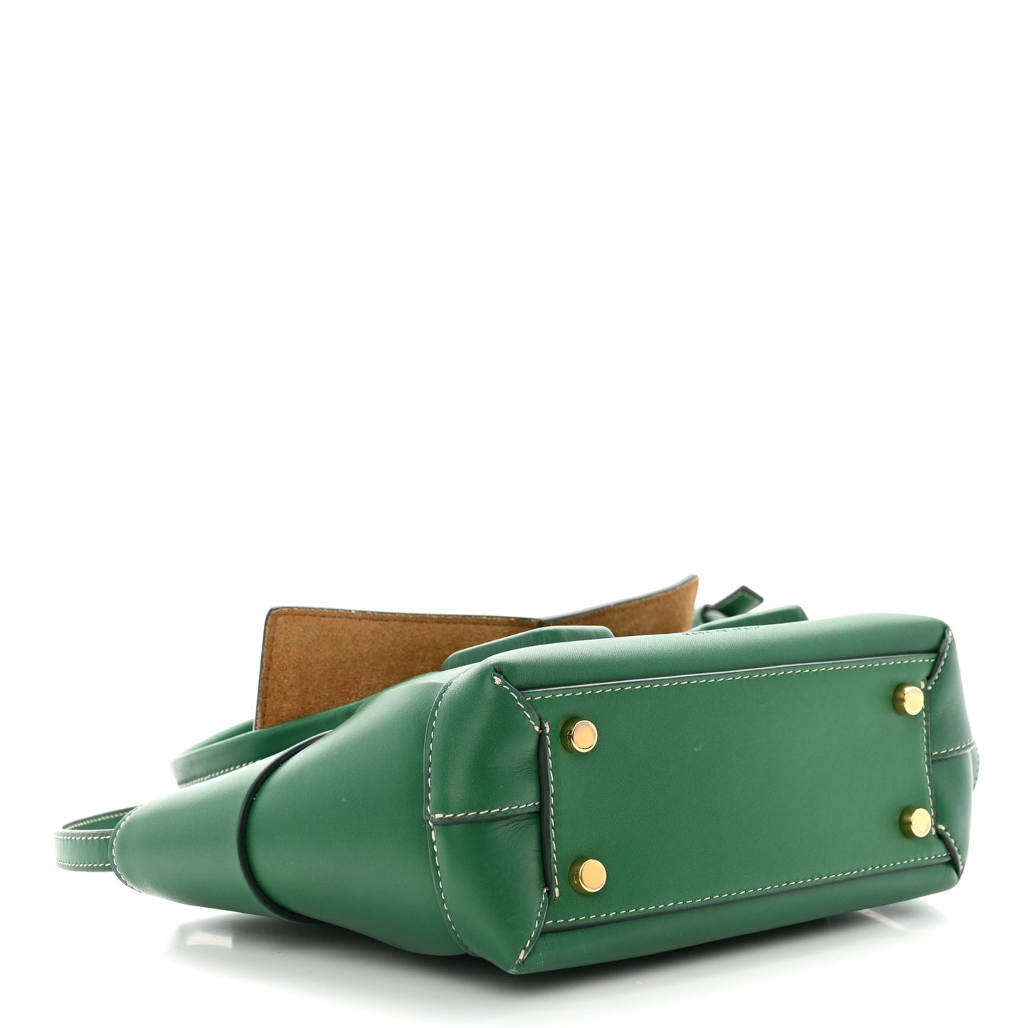 Calfskin Mini Maxi Intrecciato Arco Green