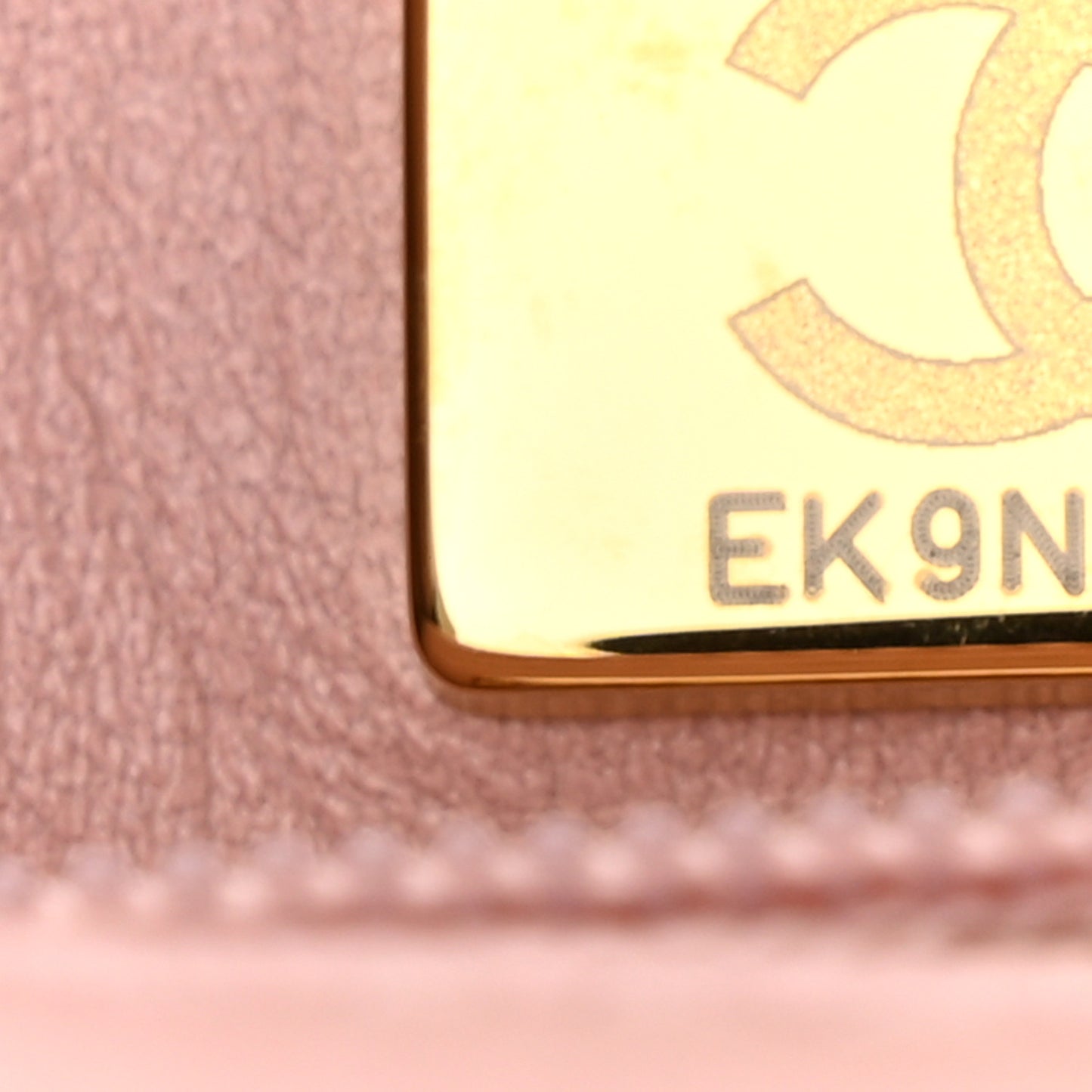 Lambskin Crystal Diamante Small Flap Light Pink