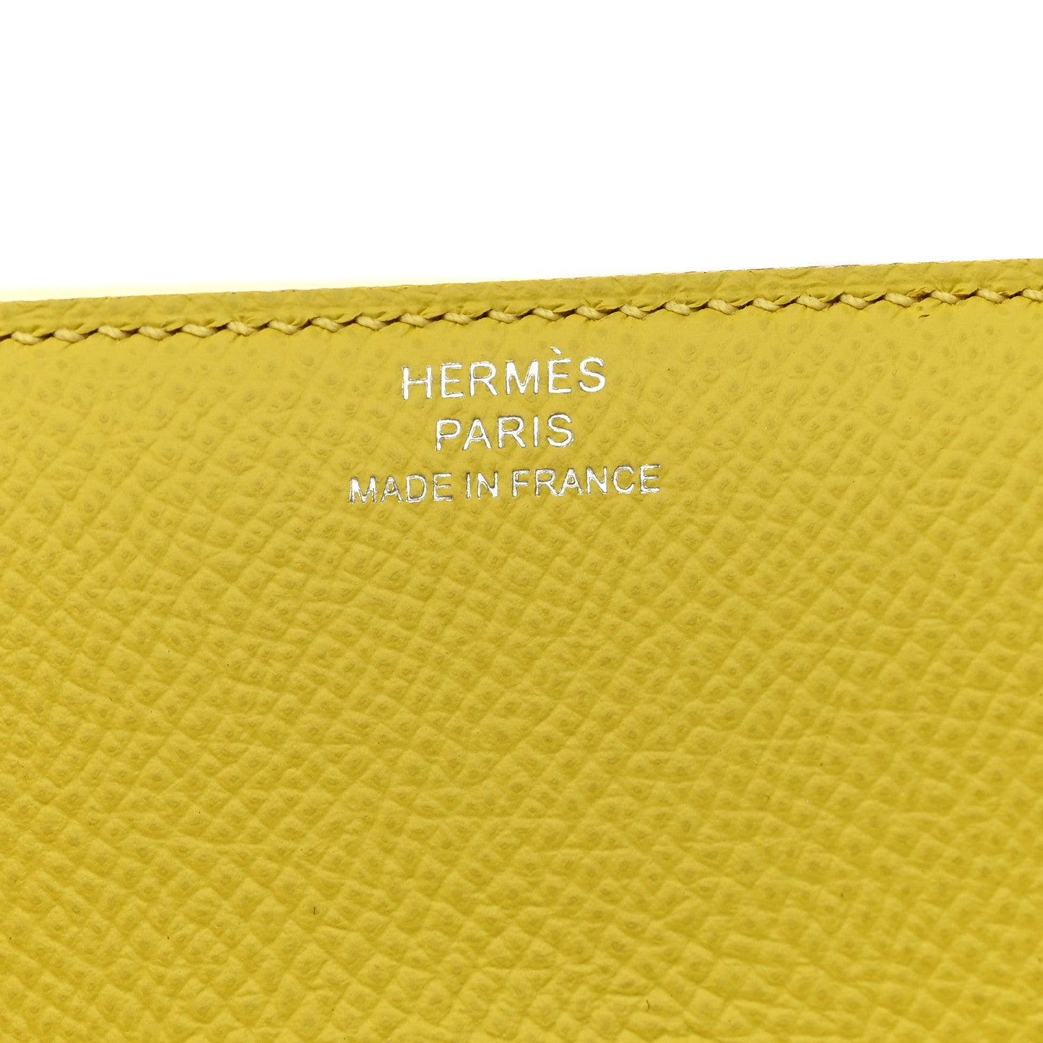 Hermes Epsom Clic 12 Wallet Lime 6 of 7
