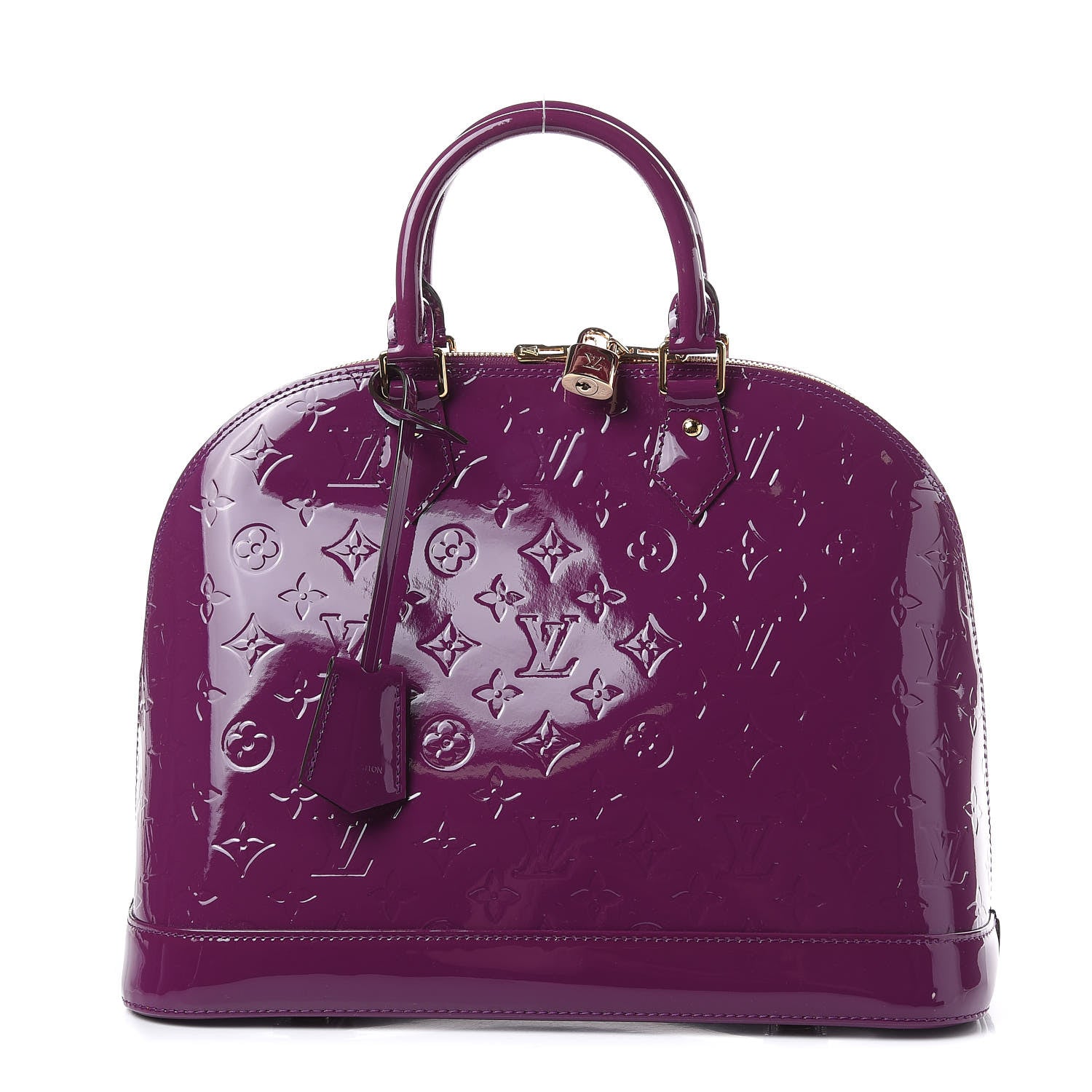 Louis Vuitton Vernis Alma MM Amethyste 417134 – FASHIONPHILE
