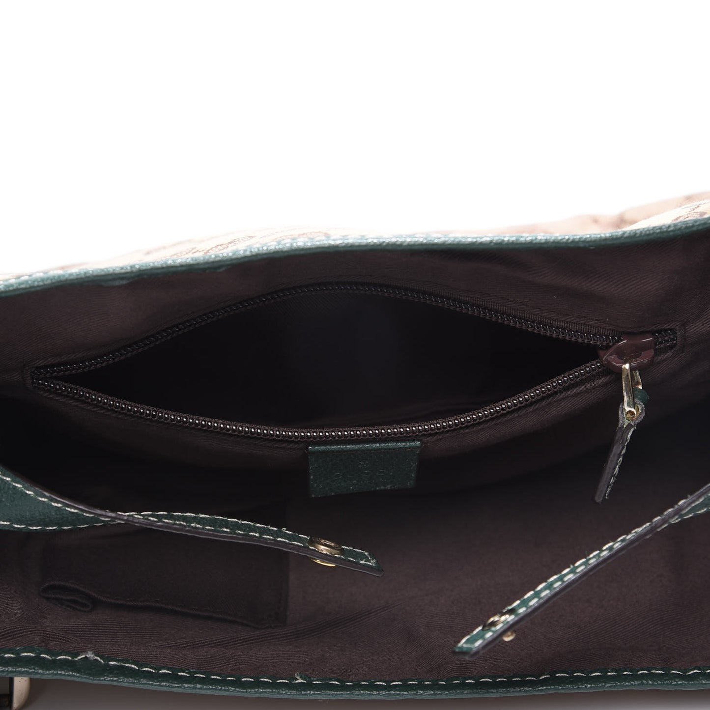 Monogram Medium Abbey Shoulder Bag Green