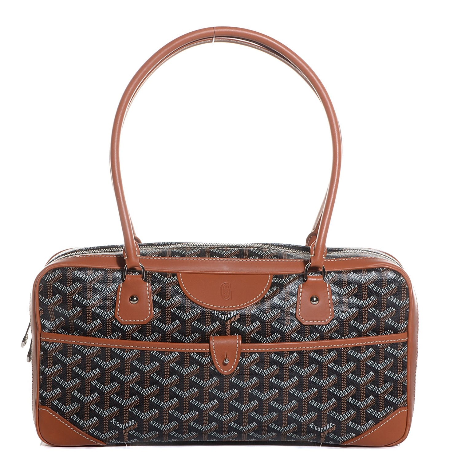 Goyard Goyardine Saint Martin Black Gold 99103 – FASHIONPHILE