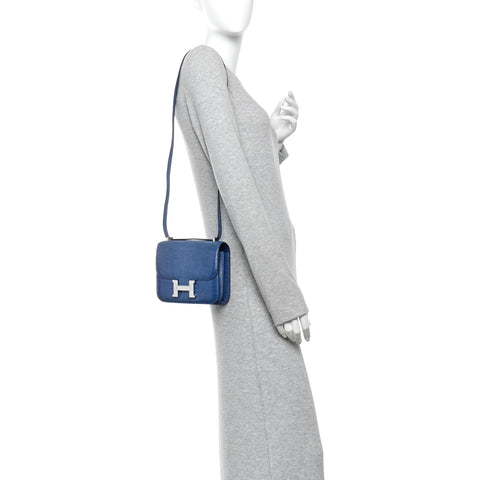 Lizard Constance 18 Bleu Saphir