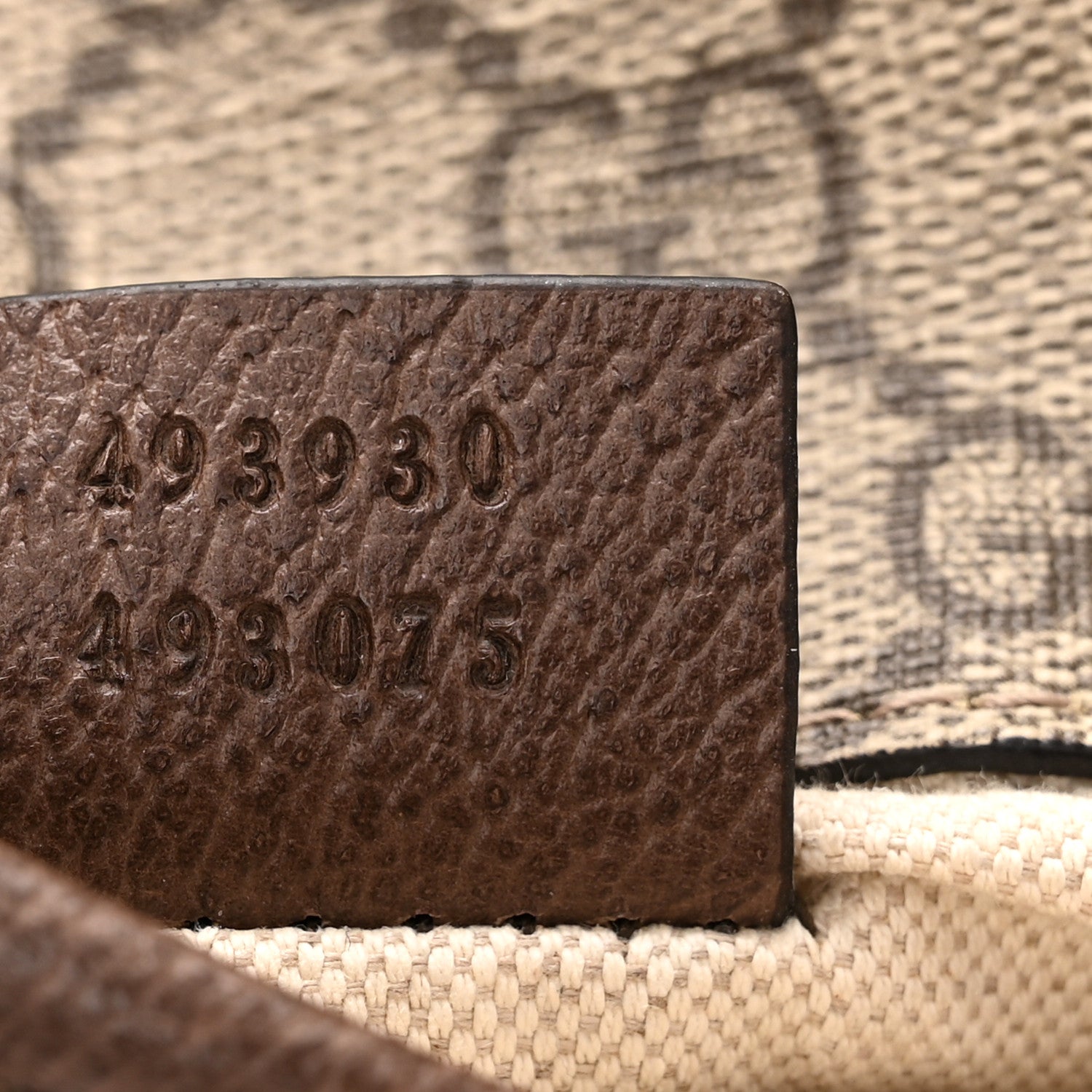 Gucci GG Supreme Monogram Neo Vintage Web Belt Bag Brown 7 of 10