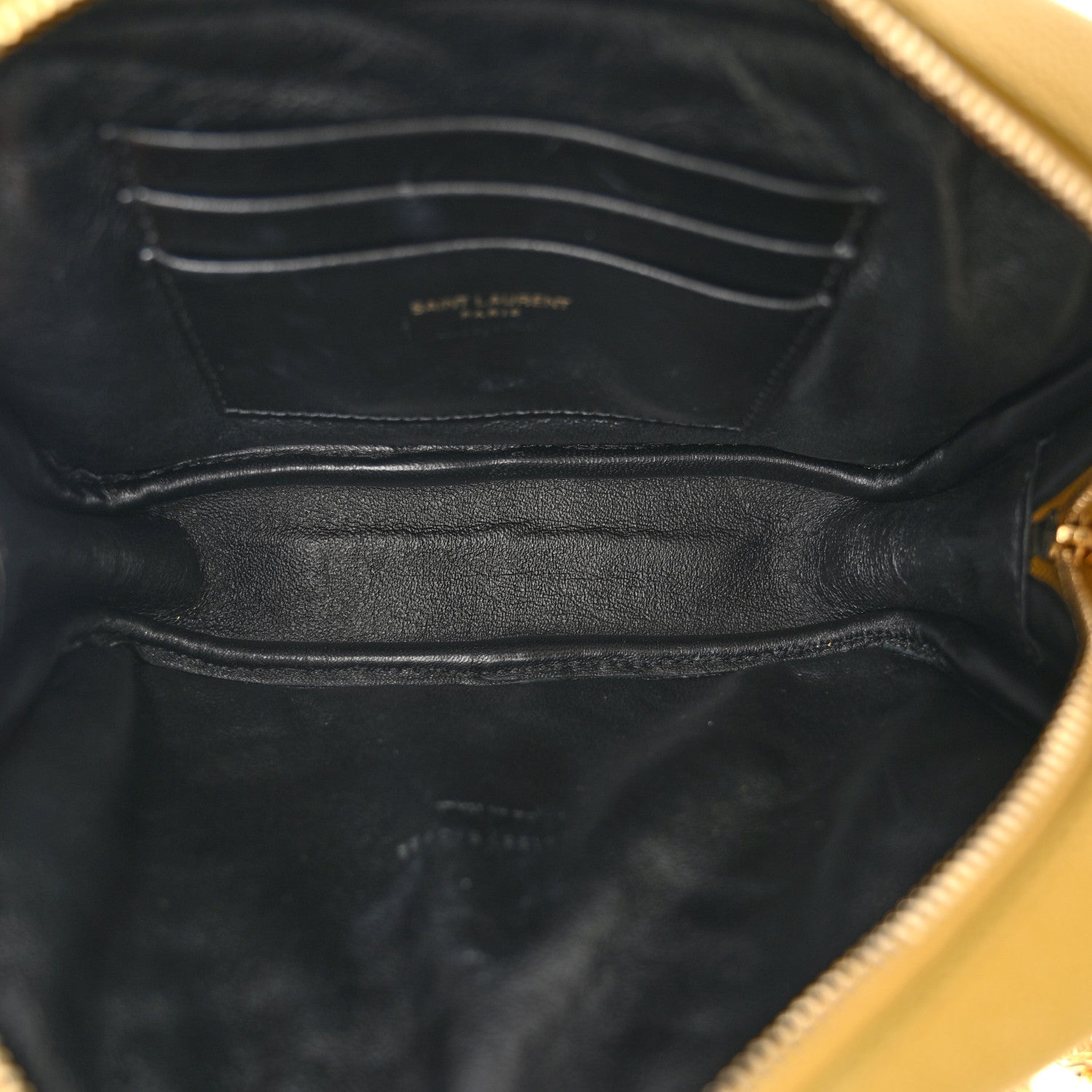 Saint Laurent Grain De Poudre Matelasse Monogram Mini Lou Camera Bag Light Chartreuse 5 of 10