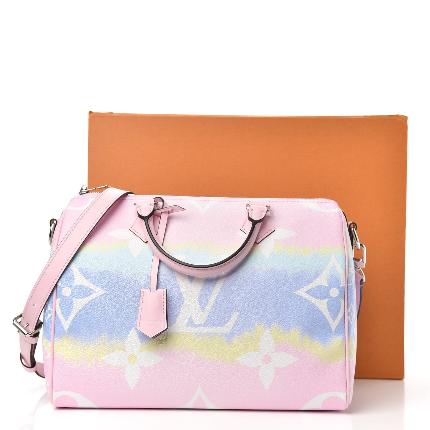 Monogram Escale Speedy Bandouliere 30 Pastel