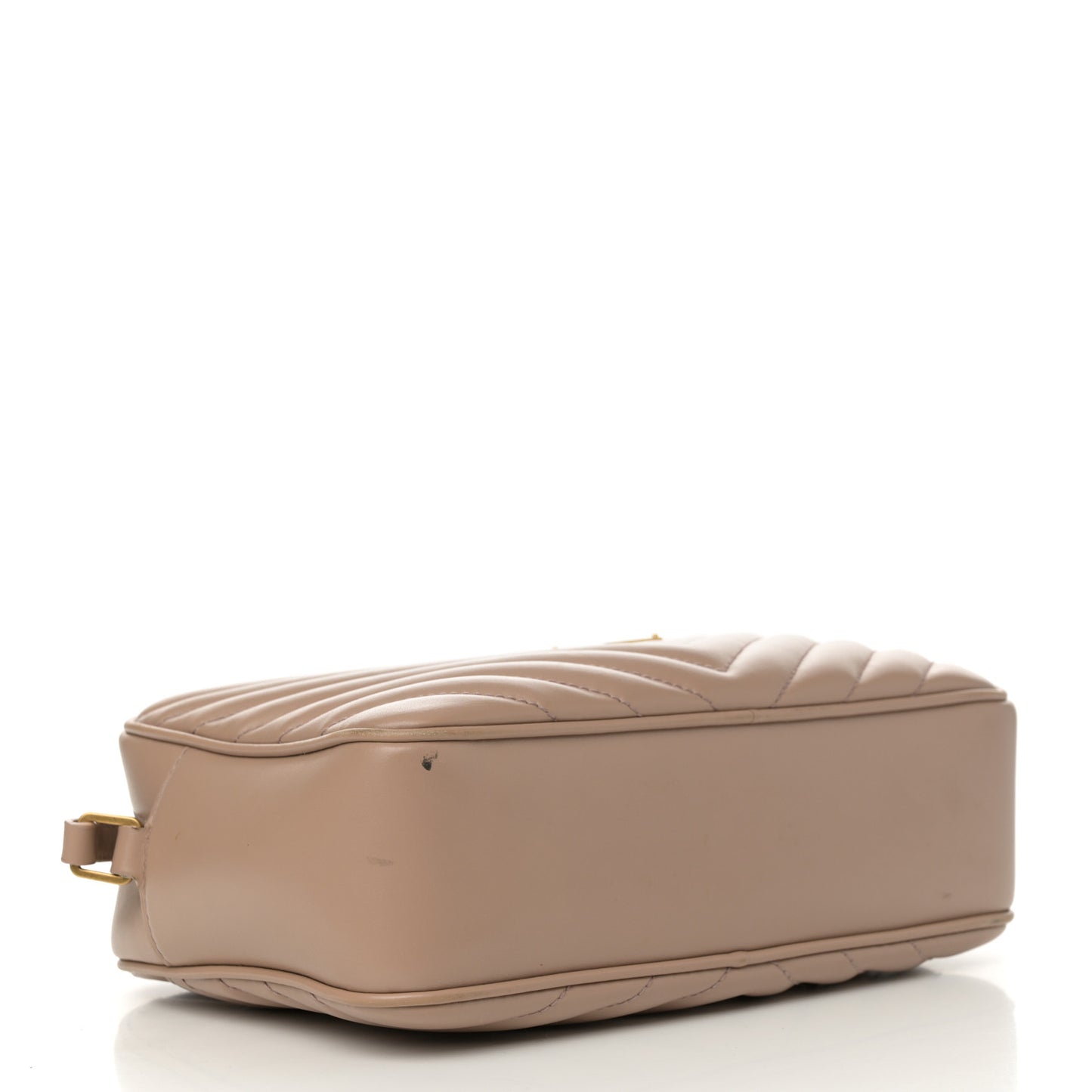 Calfskin Matelasse Monogram Lou Camera Bag Dark Latte