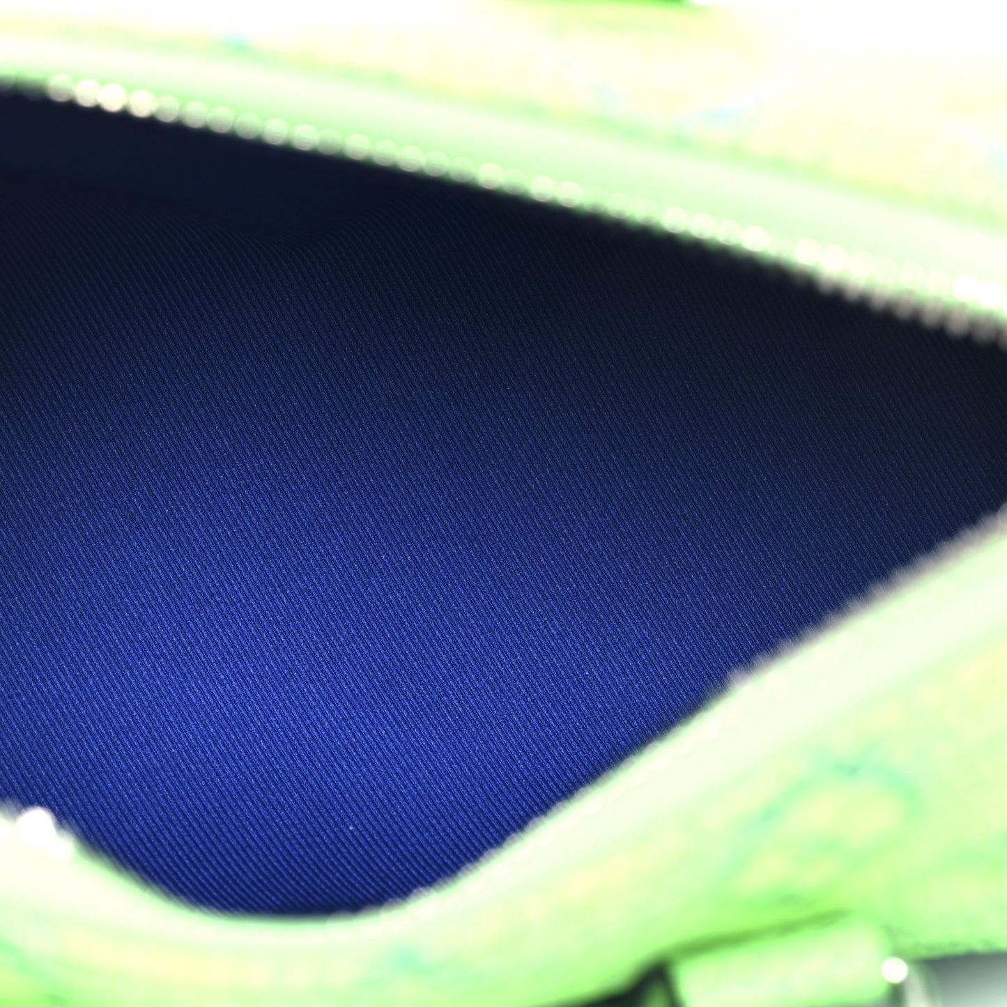 Taurillon Illusion Keepall XS Bleu Vert