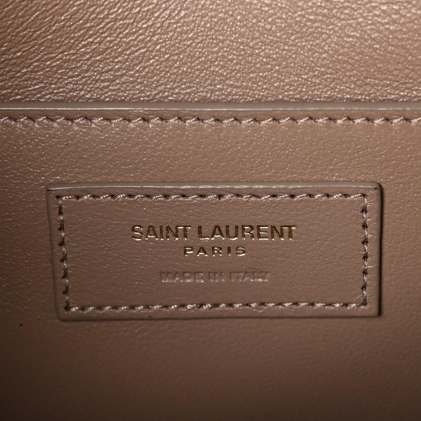 Smooth Calfskin Manhattan Shoulder Bag Dusty Grey
