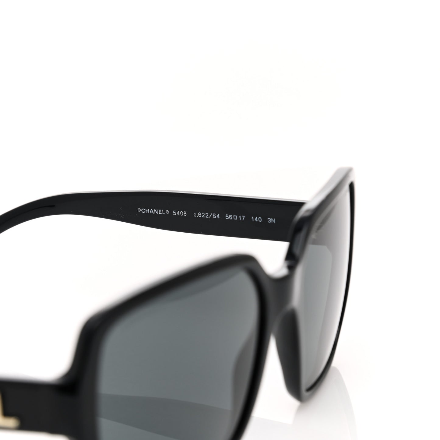 Acetate Square Sunglasses 5408 Black