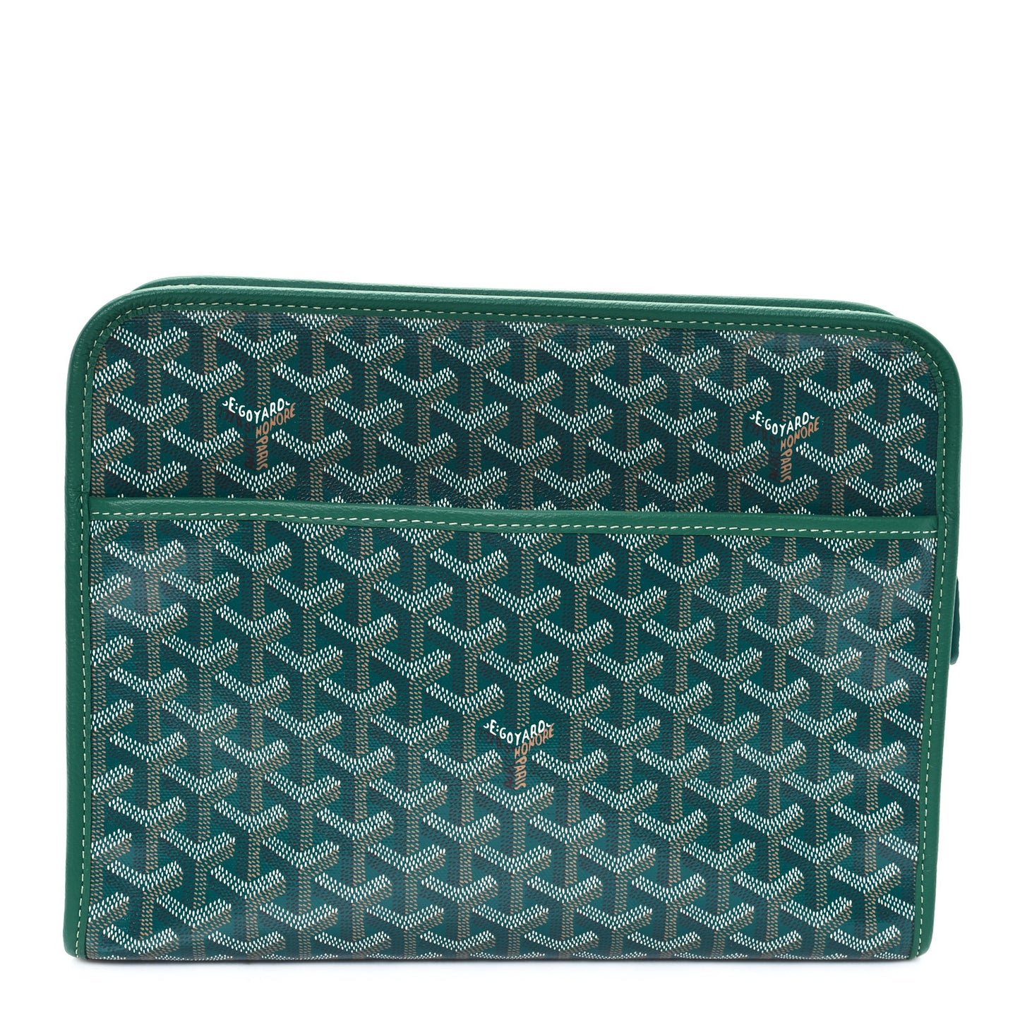 Goyardine Jouvence Toiletry Pouch Green