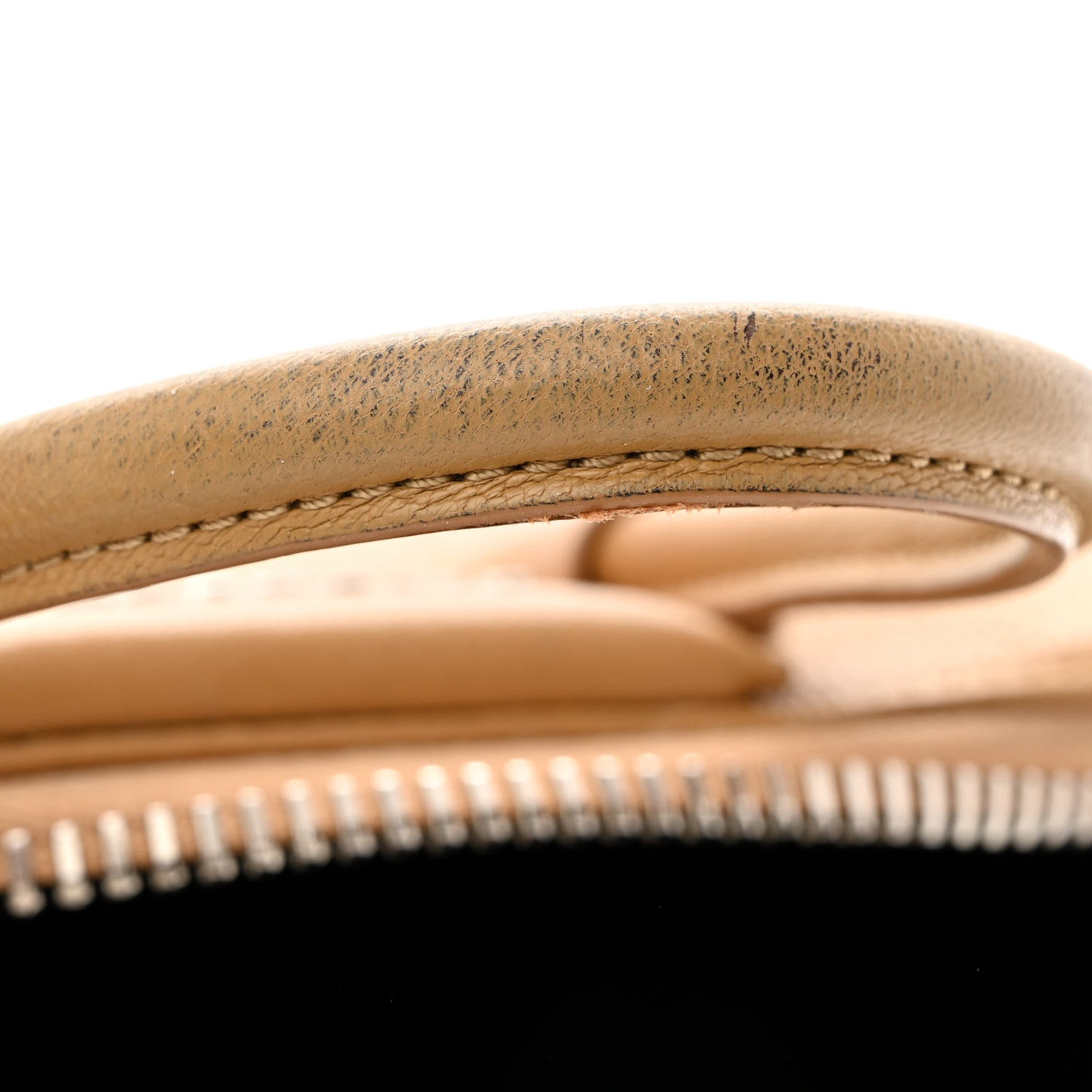 Sugar Goatskin Mini Antigona Light Beige