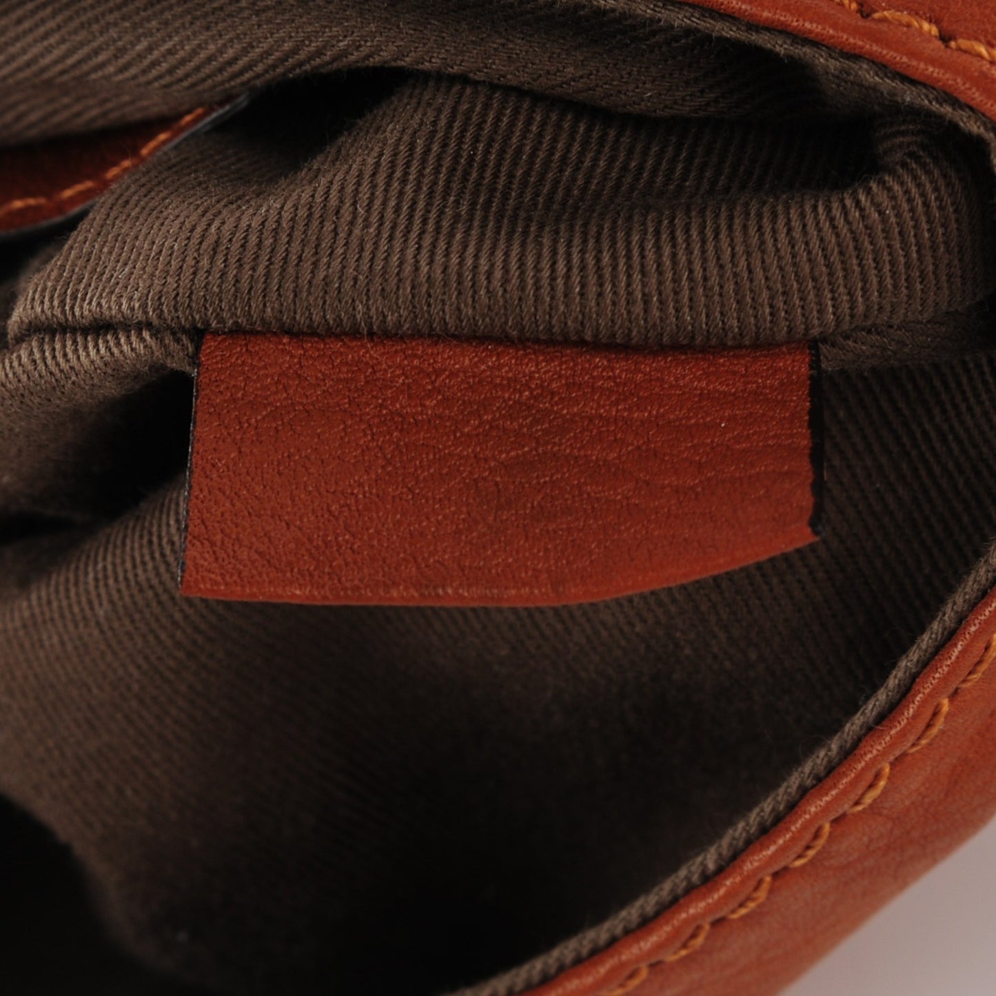 Calfskin Marcie Pochette Crossbody Bag Tan
