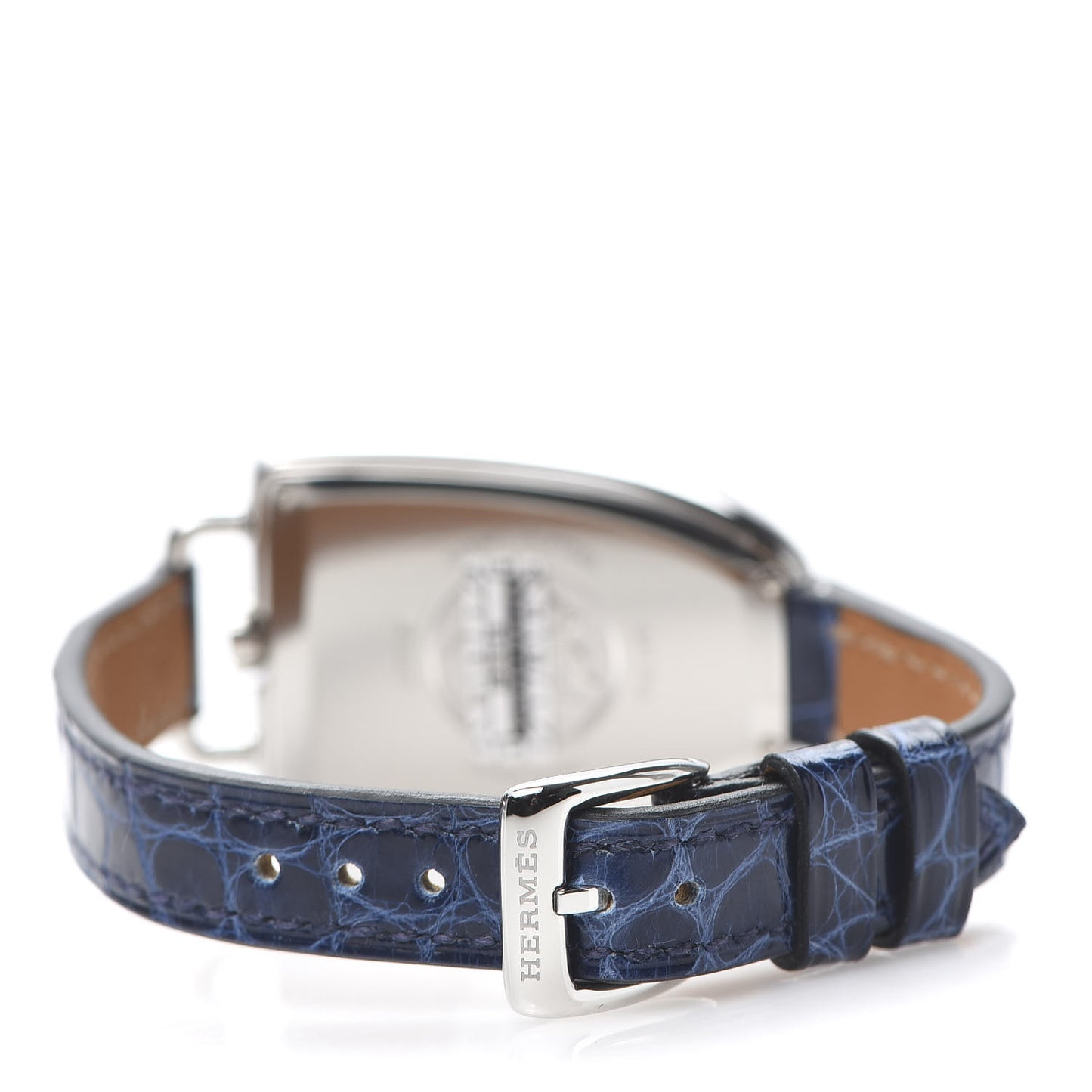 Stainless Steel Alligator 26mm Galop Quartz Watch Bleu Saphir