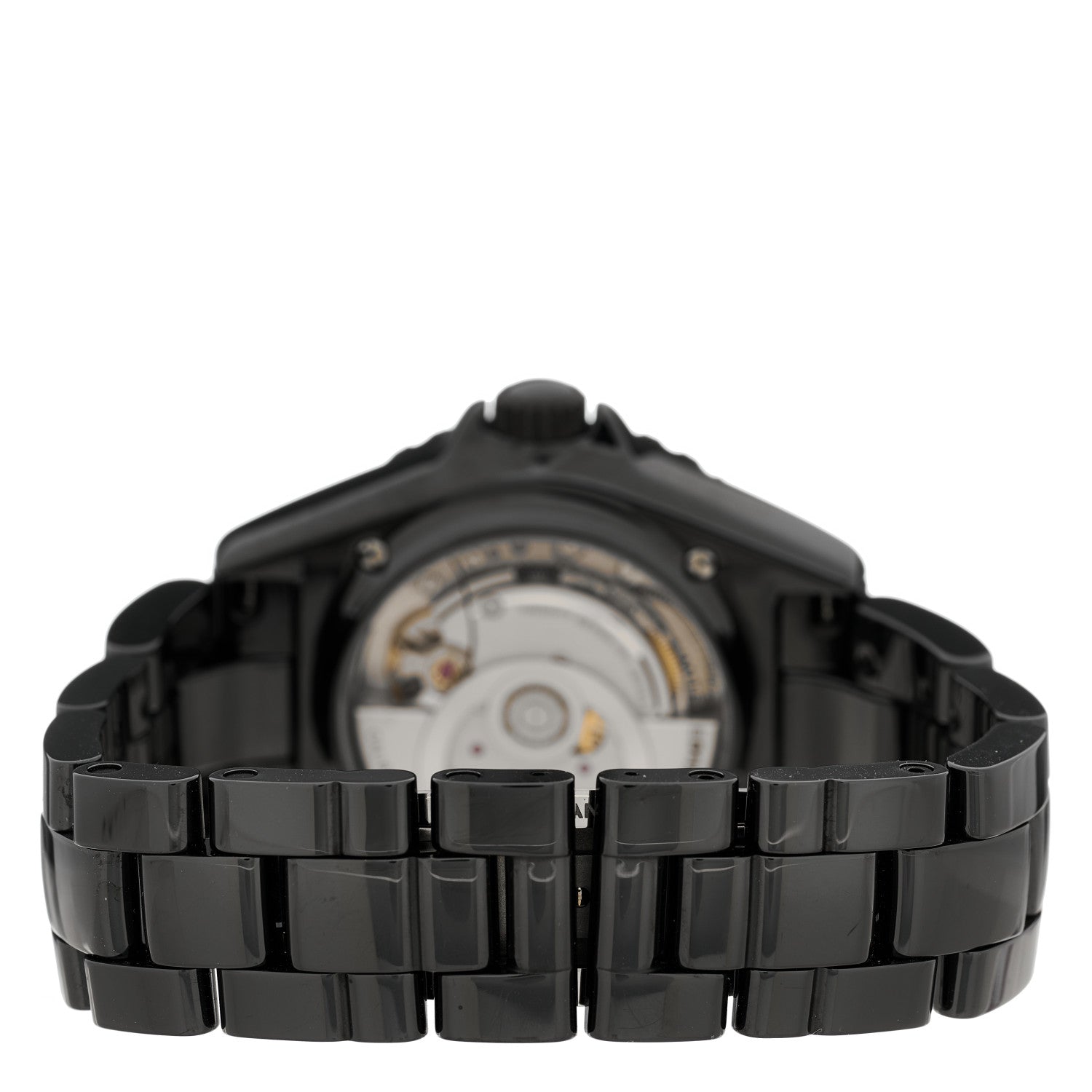 Chanel Stainless Steel Ceramic 38mm J12 Wanted de Chanel Automatic Watch Black 3 of 5