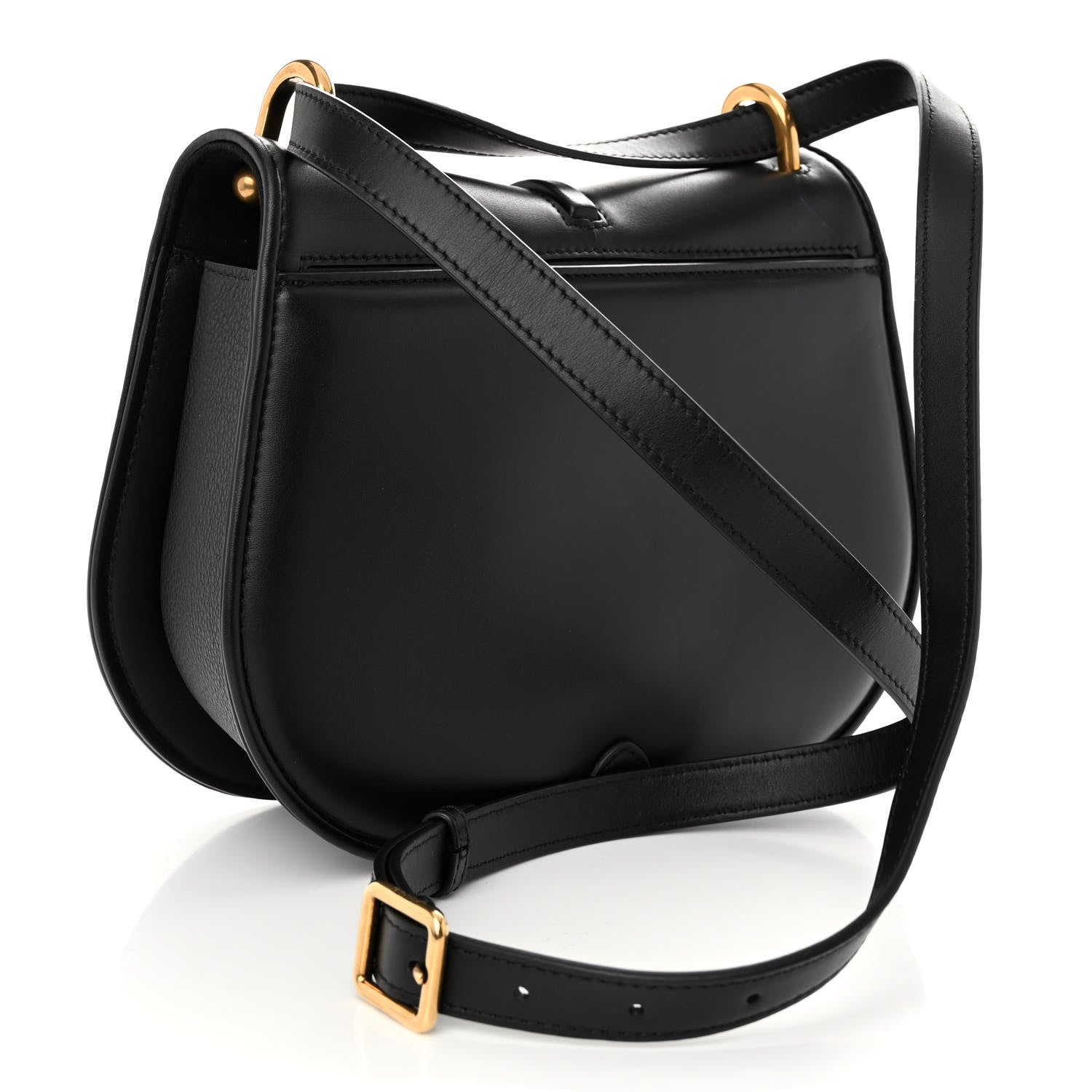 Fendi Vitello Brenta Cher Medium Fendi C'mon Black 3 of 9