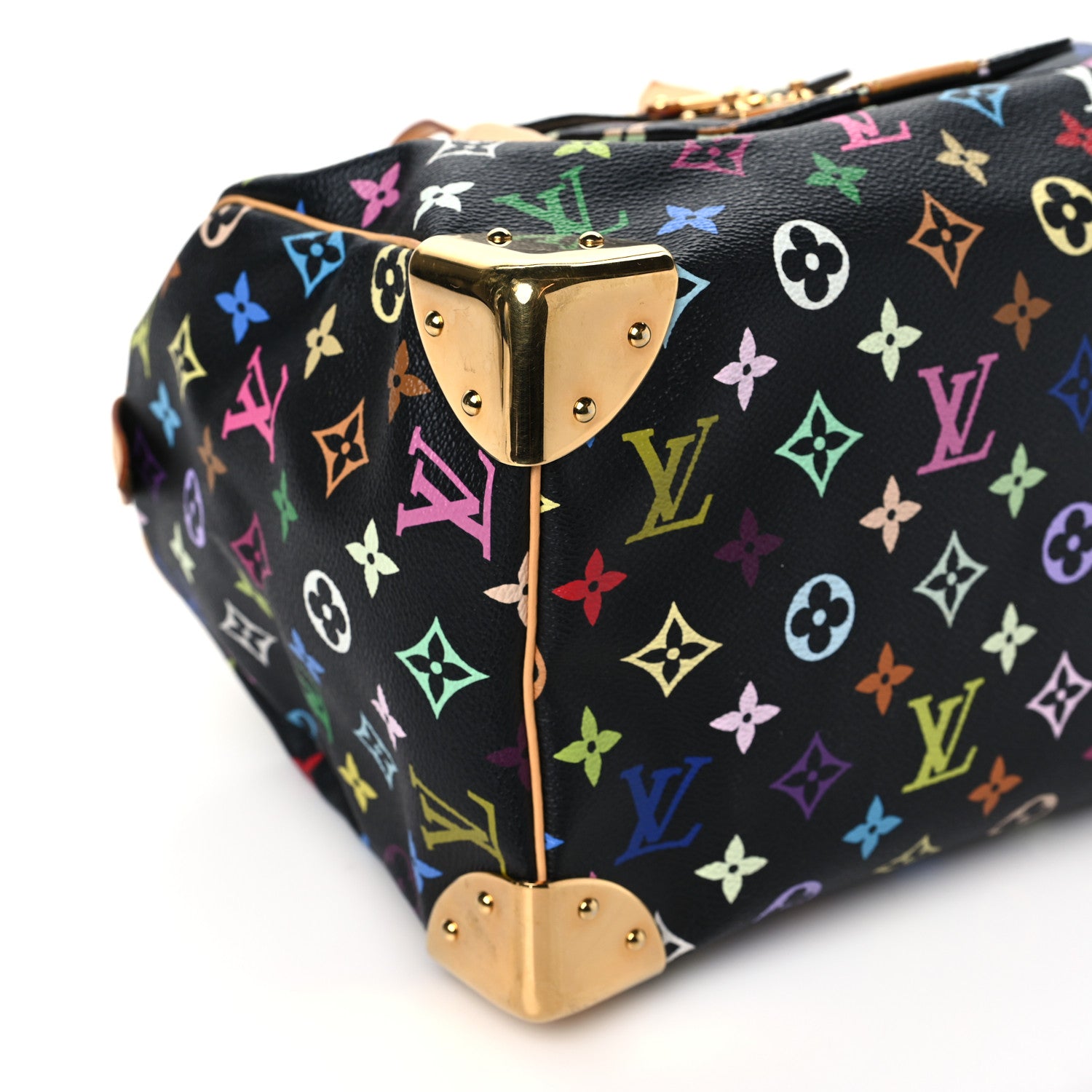 Louis Vuitton Monogram Multicolor Speedy 30 Black 8 of 10