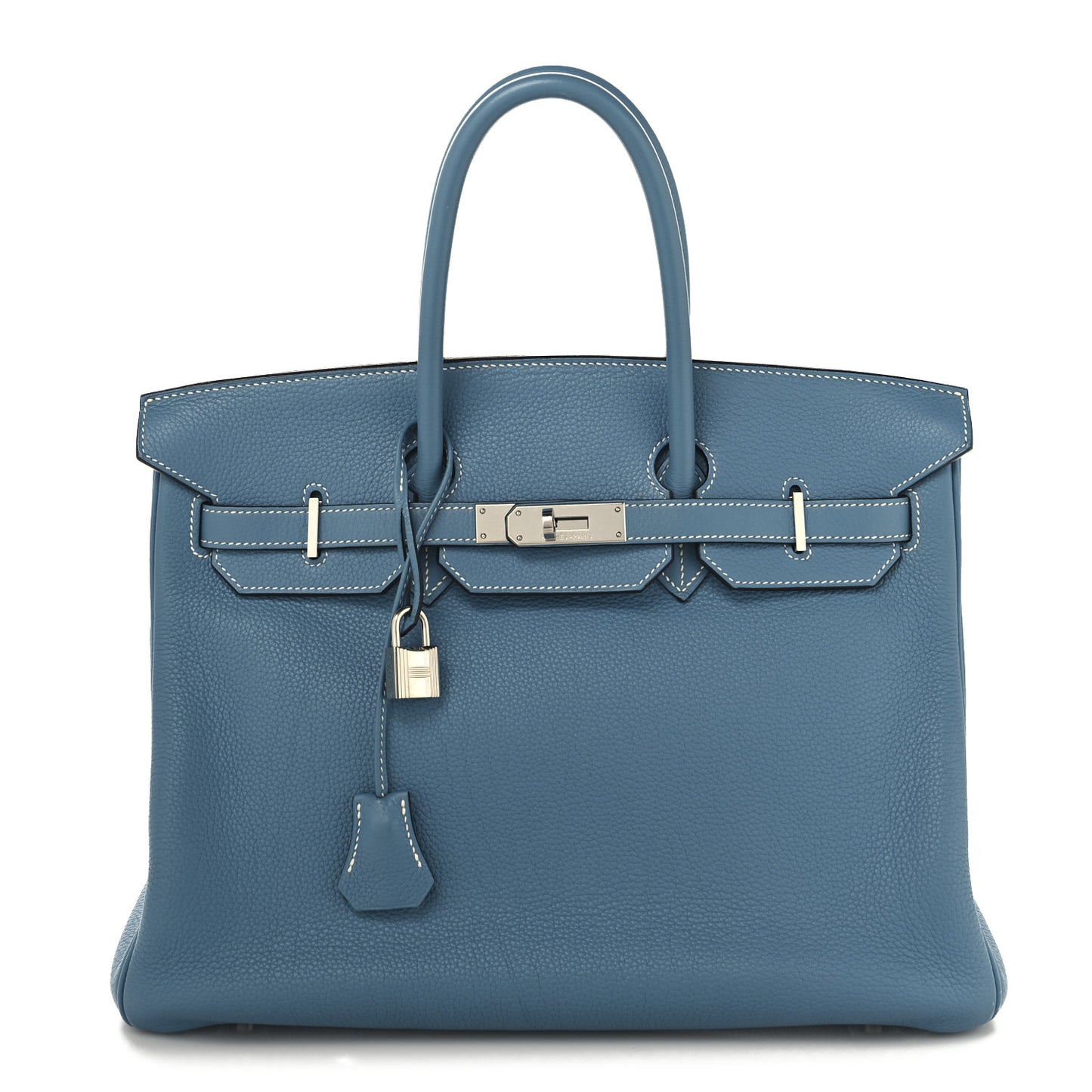 Togo BIRKIN 35 Blue Jean