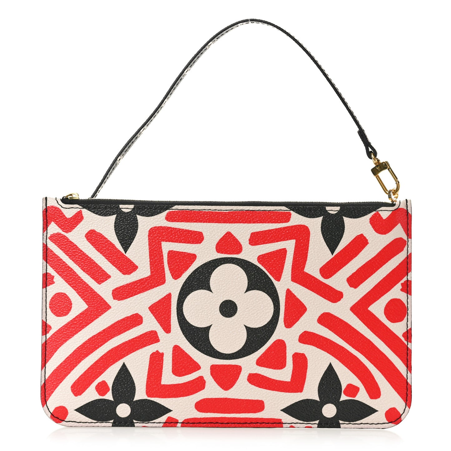 Monogram Giant Crafty Neverfull MM GM Pochette Creme Rouge Black
