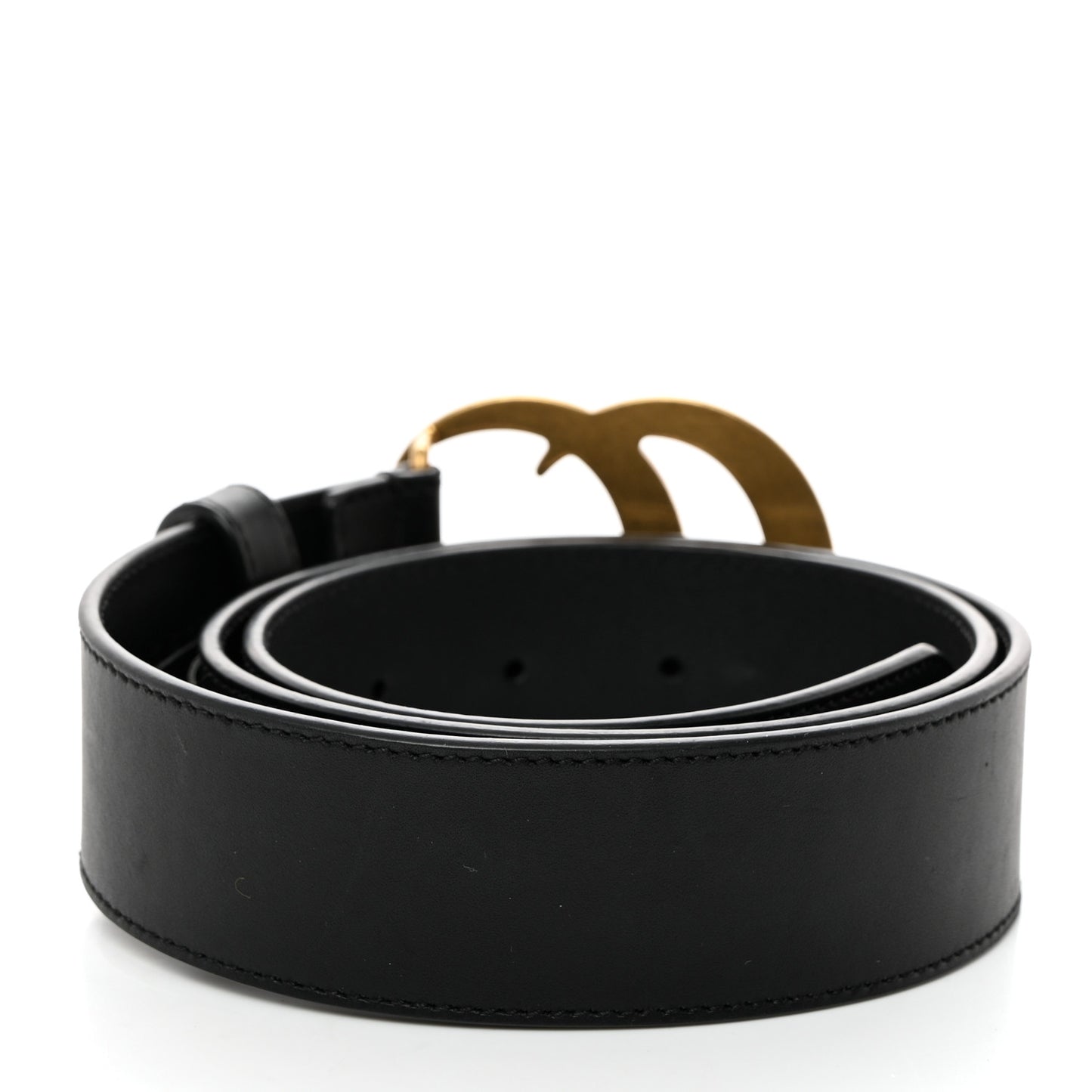 Calfskin Double G 40mm Belt 80 32 Black
