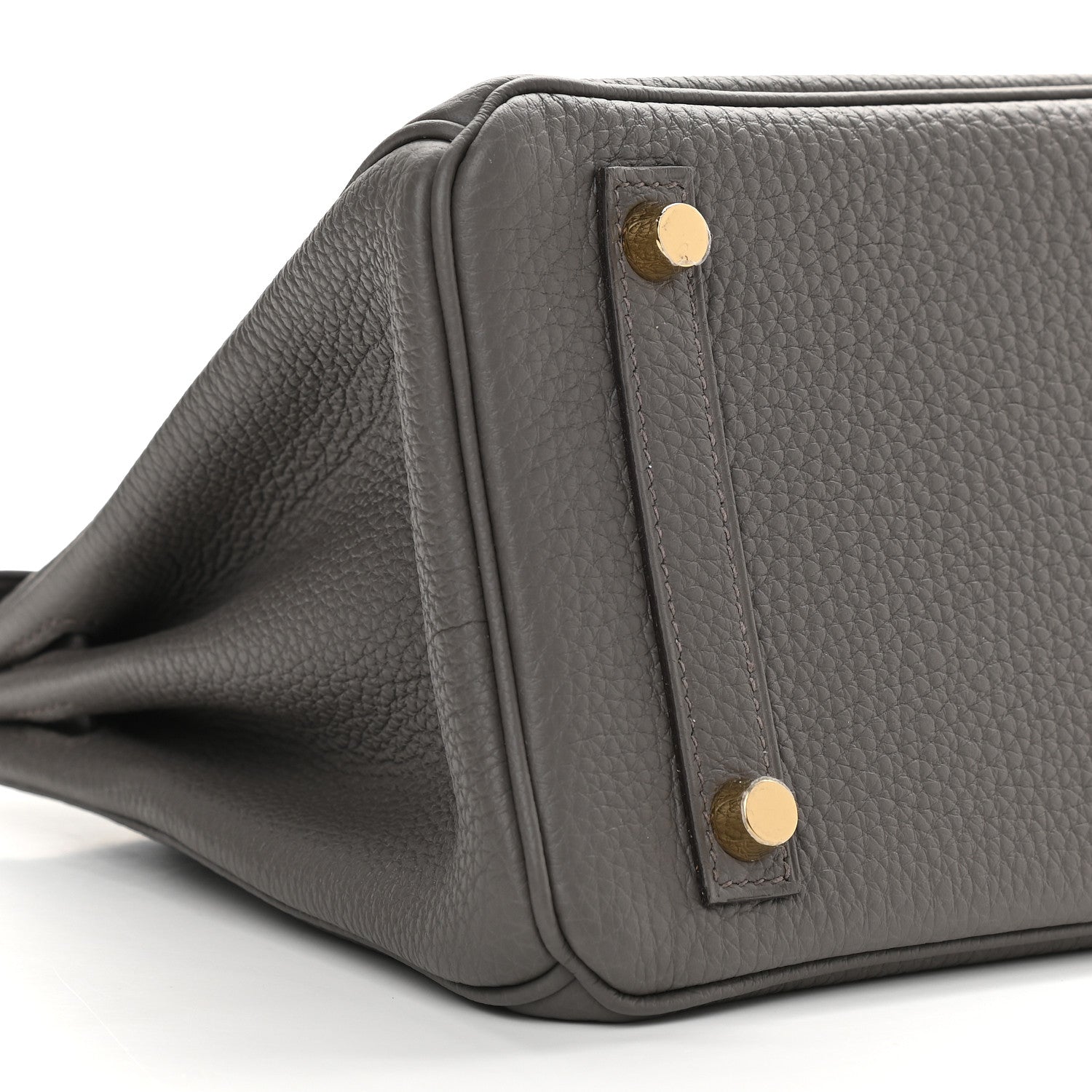 Hermes Togo Birkin 25 Etain 8 of 10