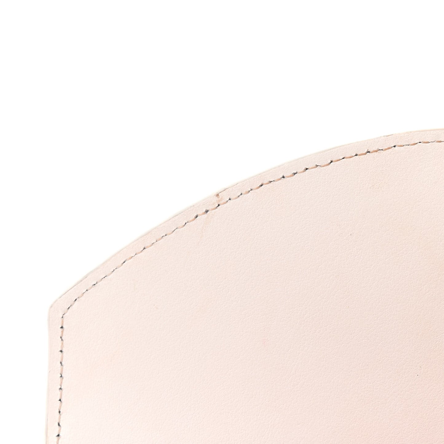 Calfskin Monochrome Loubi54 Wallet On Chain White