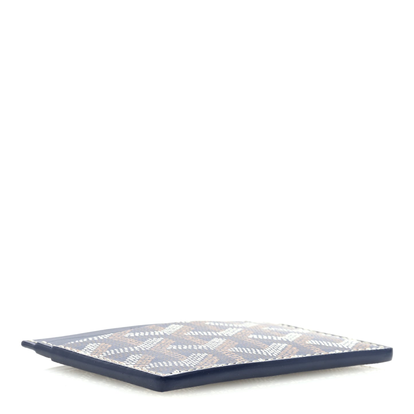 Goyardine Saint Sulpice Card Holder Navy