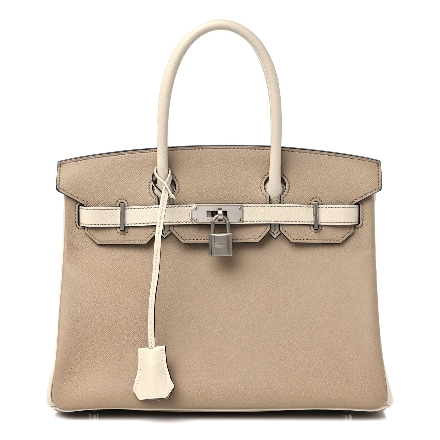 Epsom Horseshoe Birkin 30 Trench Craie