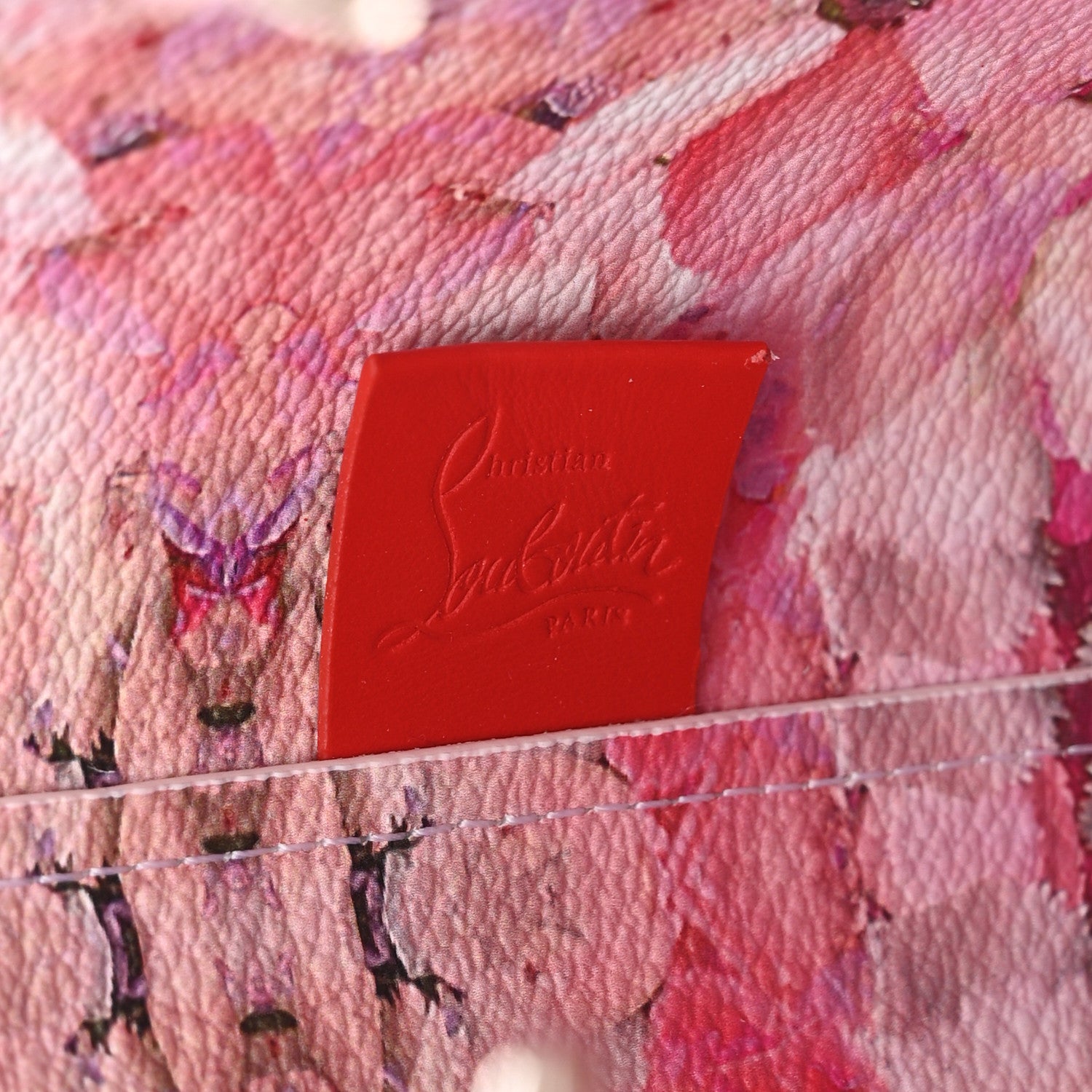 Christian Louboutin Calfskin Mini Paris Blooming Cabata Tote 6 of 9