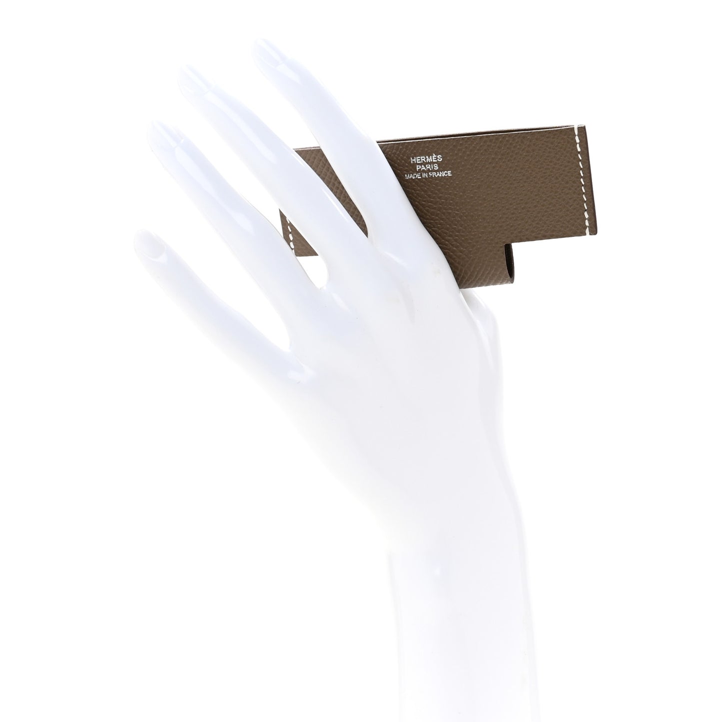 Epsom H Pocket Card Holder Etoupe
