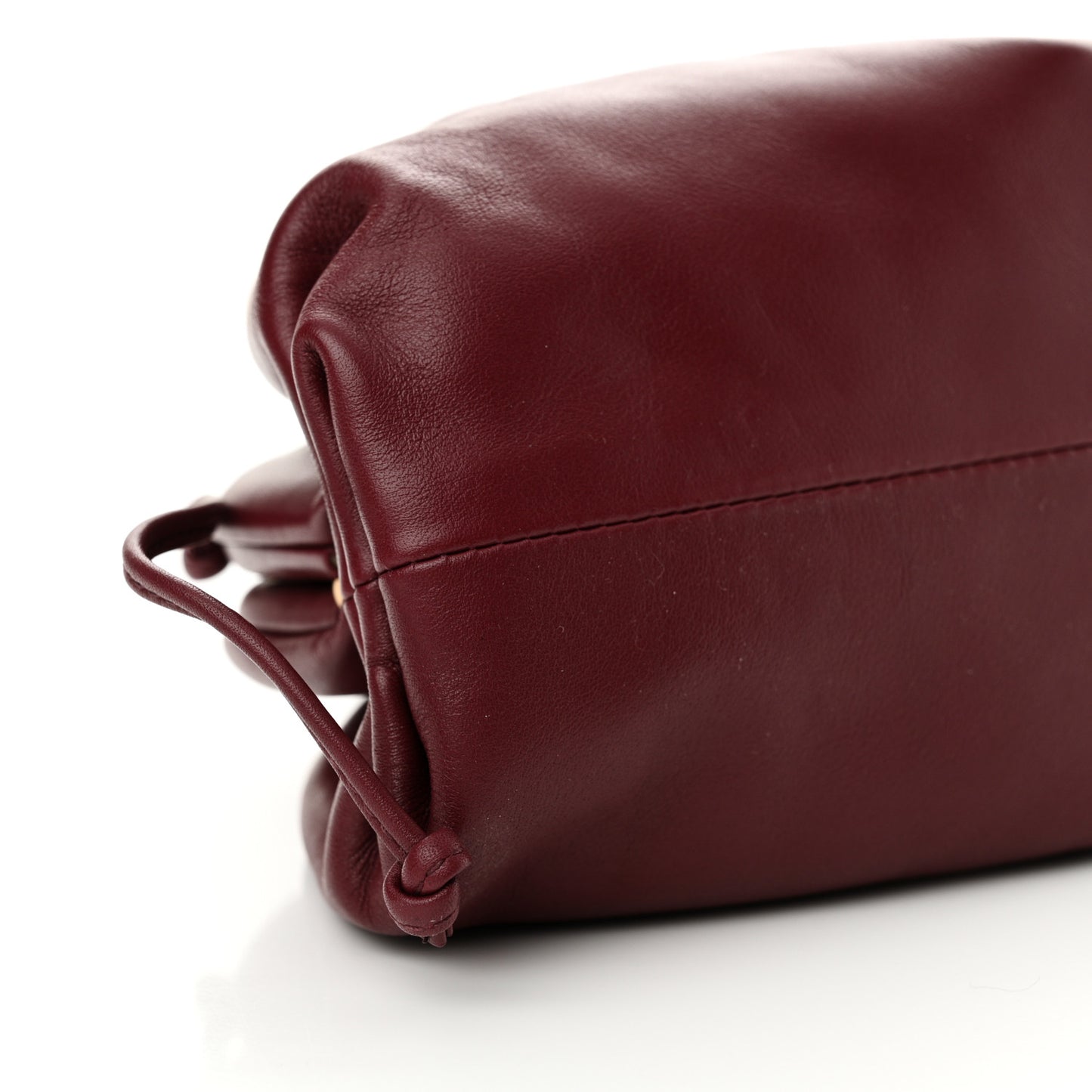 Butter Calfskin The Mini Pouch Bordeaux