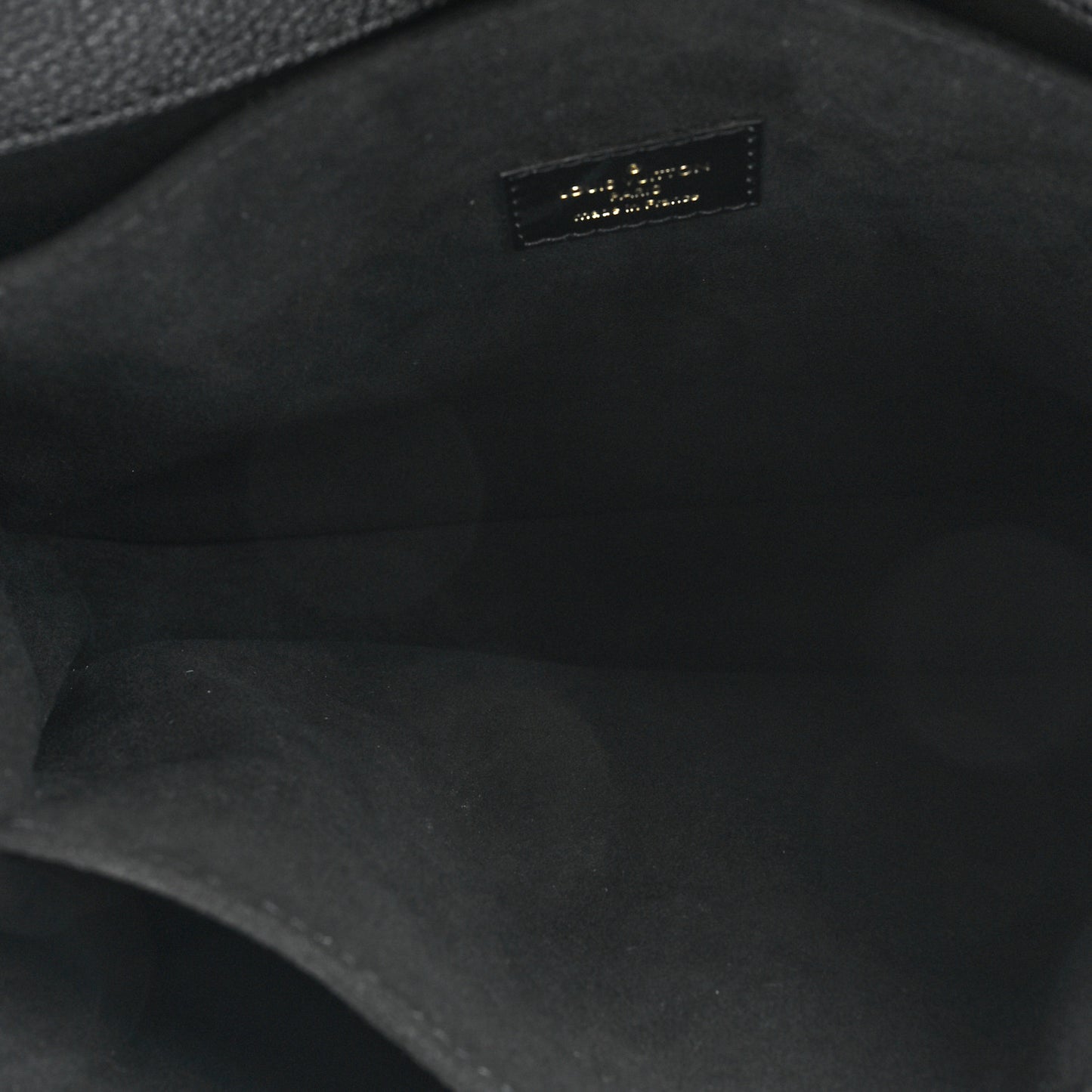 Empreinte Monogram Giant Broderies Pochette Metis Black