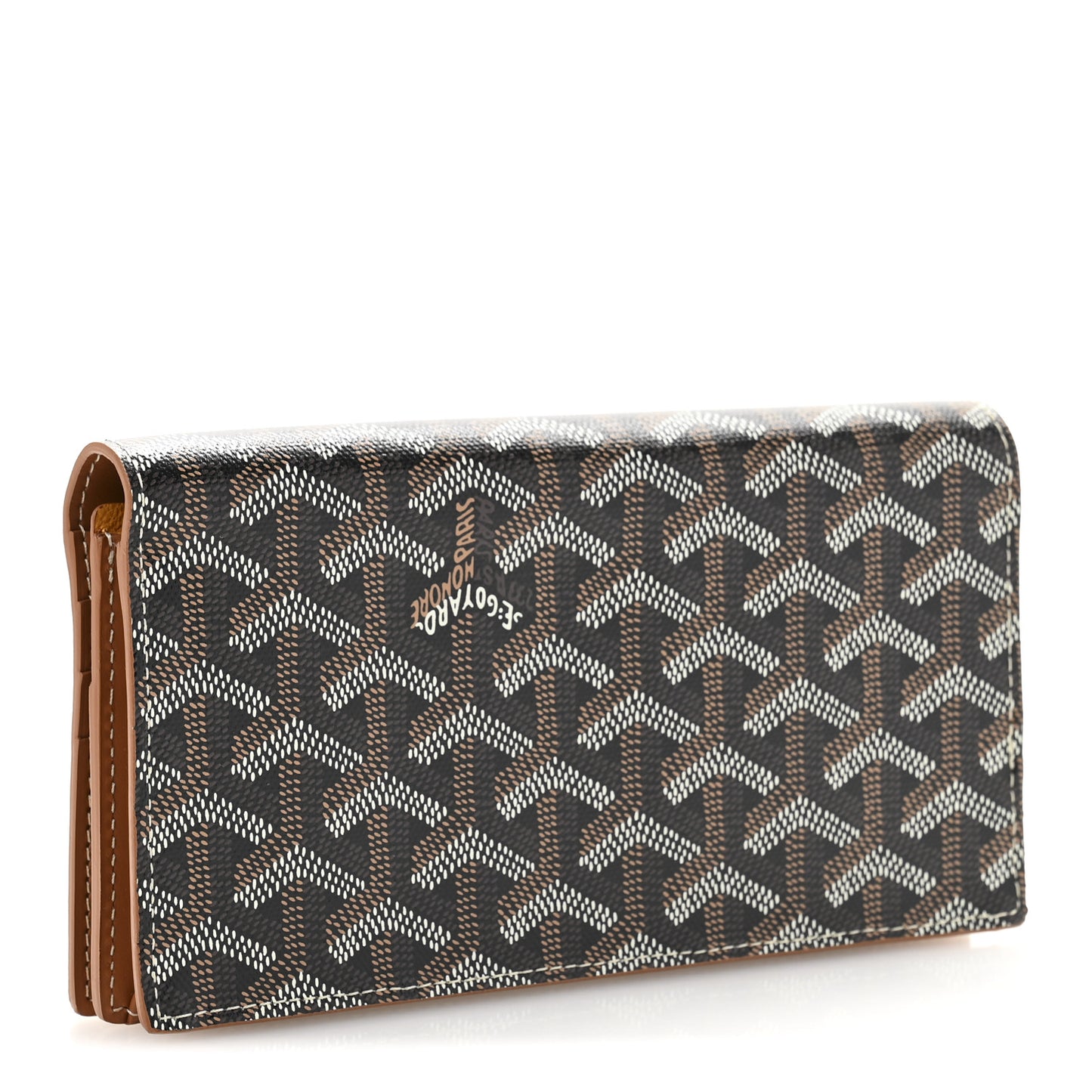 Goyardine Saint-Lambert Wallet Black Gold