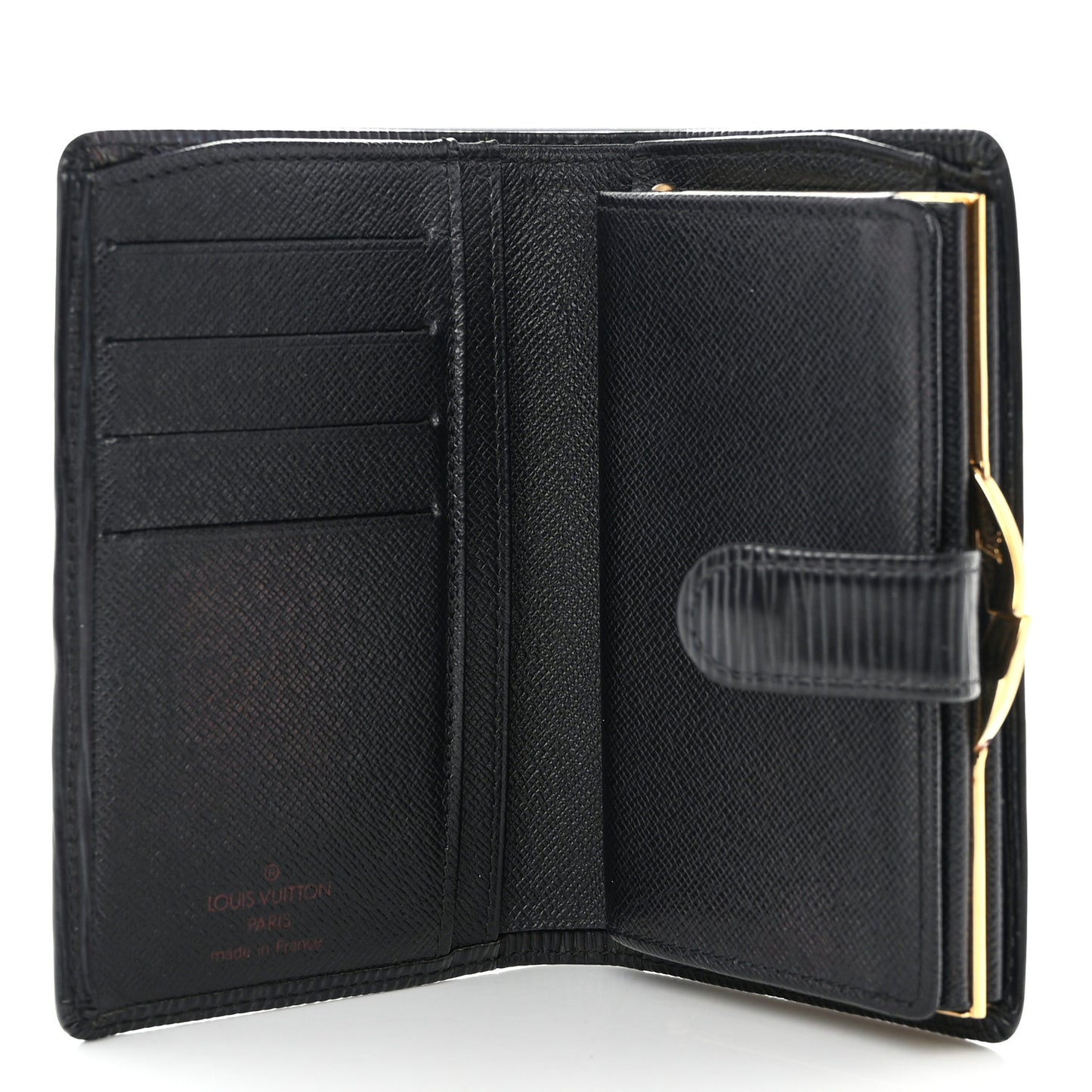 Epi French Purse Wallet Black