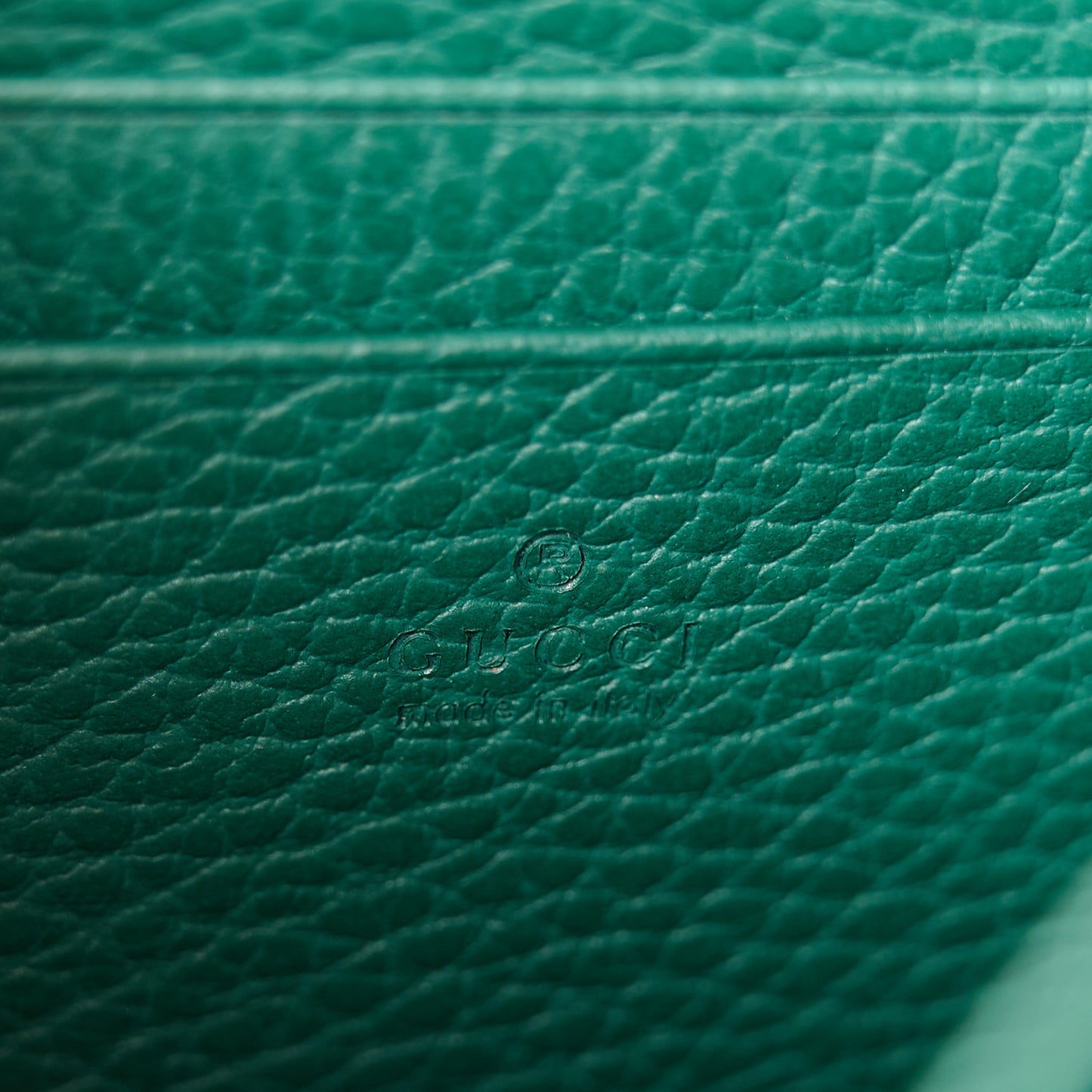 Calfskin Mini Dionysus Chain Wallet Emerald