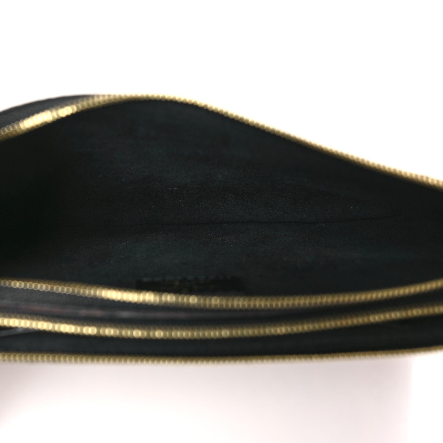 Monogram Giant Jungle Pochette Double Zip Black