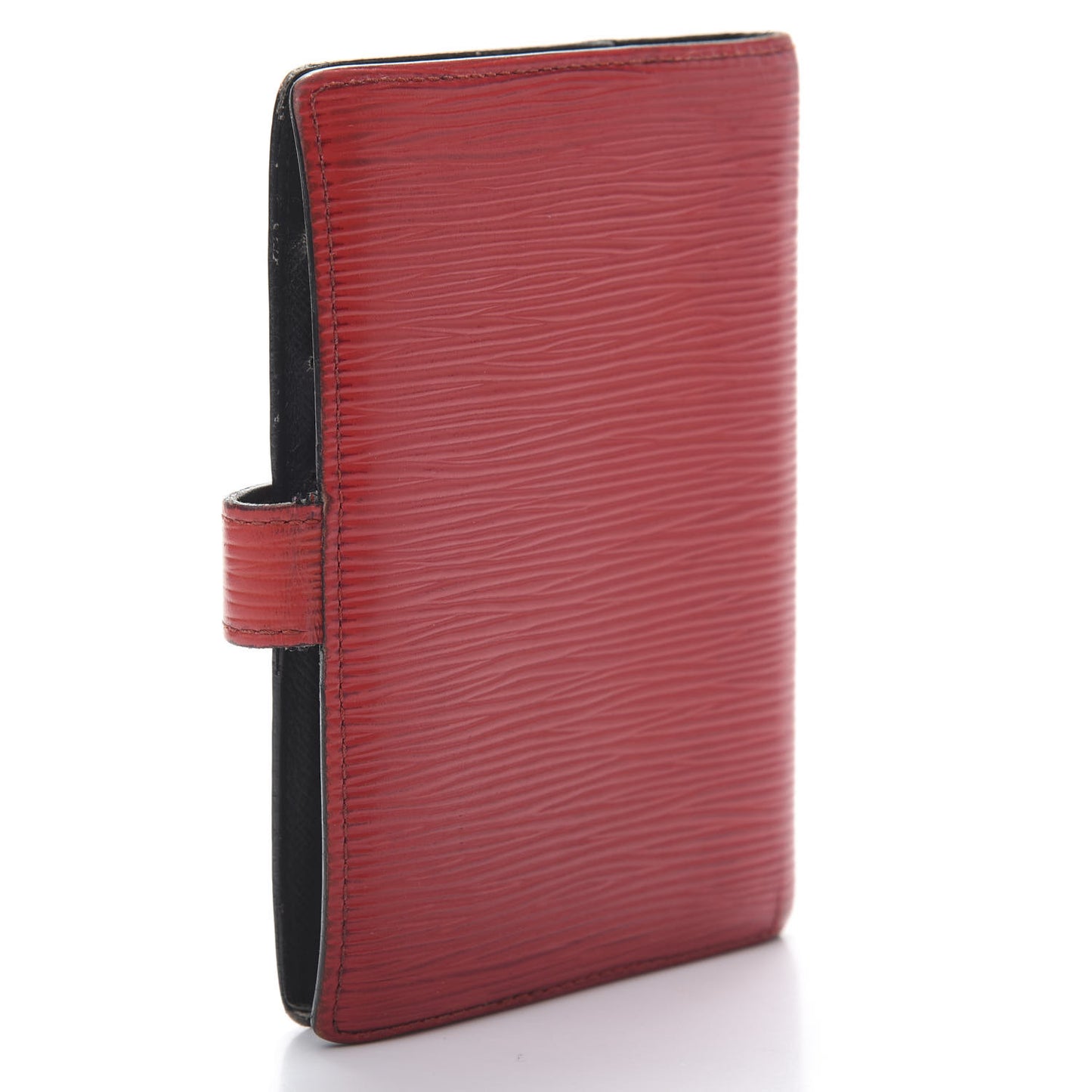 Epi Medium Ring Agenda Cover Rouge