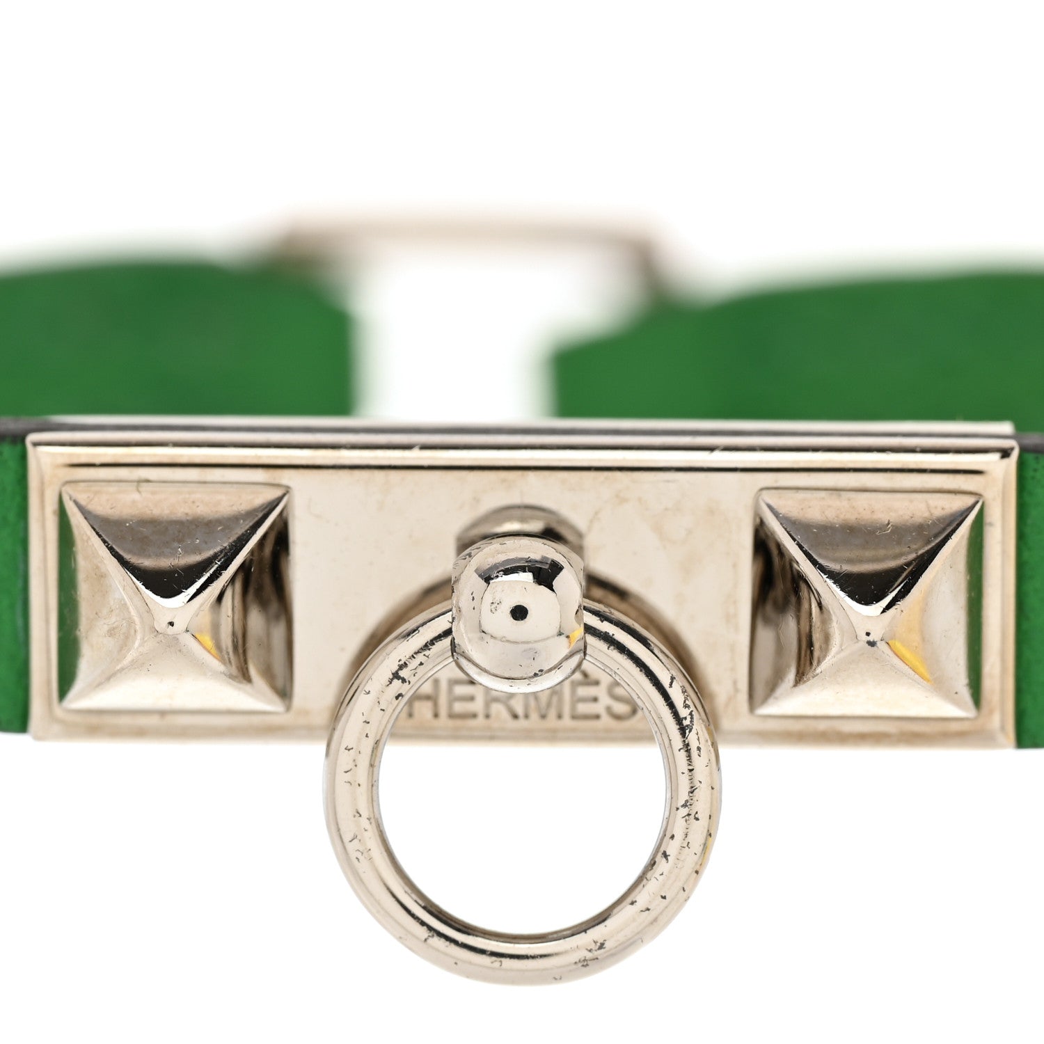 Hermes Chevre Chamkila Mini Rivale Bracelet M Bambou 7 of 7