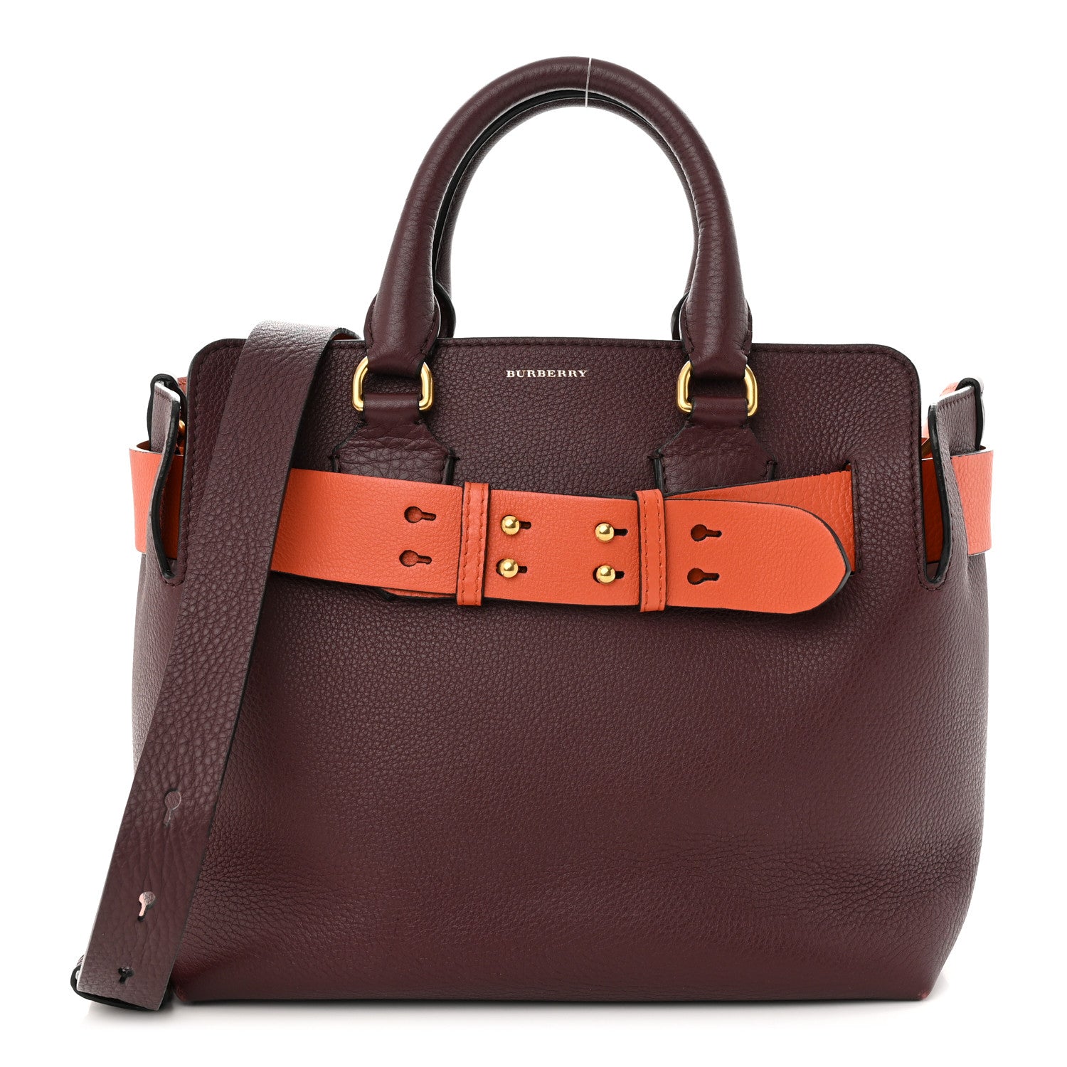 Burberry Grainy Calfskin Baby Belt Bag Deep Claret 1 of 14